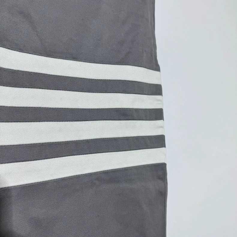 Thom Browne Thom Browne size1 Flat weave fabric striped casual pants Size US 26 / EU 42 - 3 Thumbnail
