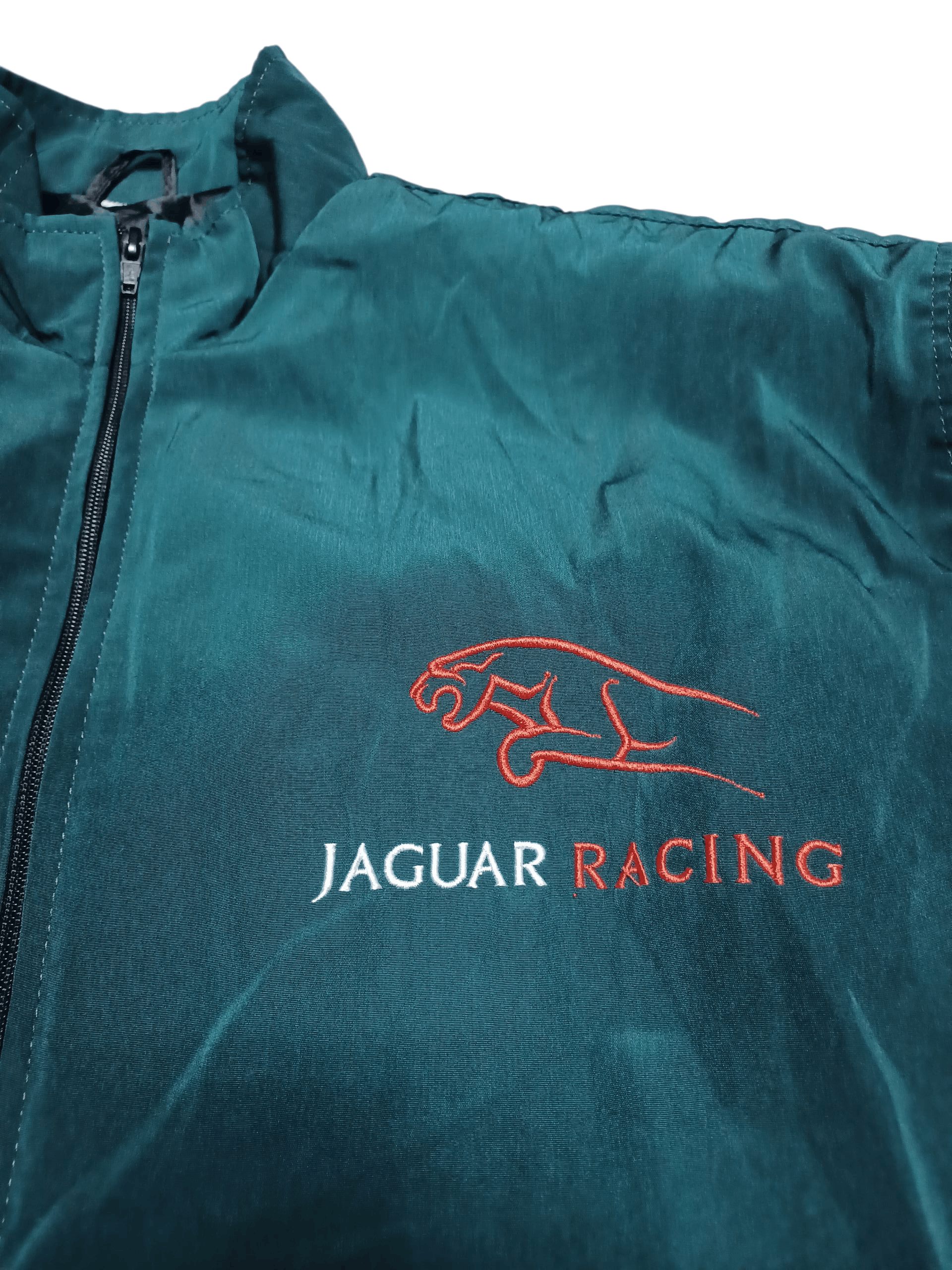 Other JAGUAR RACING VINTAGE BIG LOGO BOMBER JACKET Size US XL / EU 56 / 4 - 2 Thumbnail