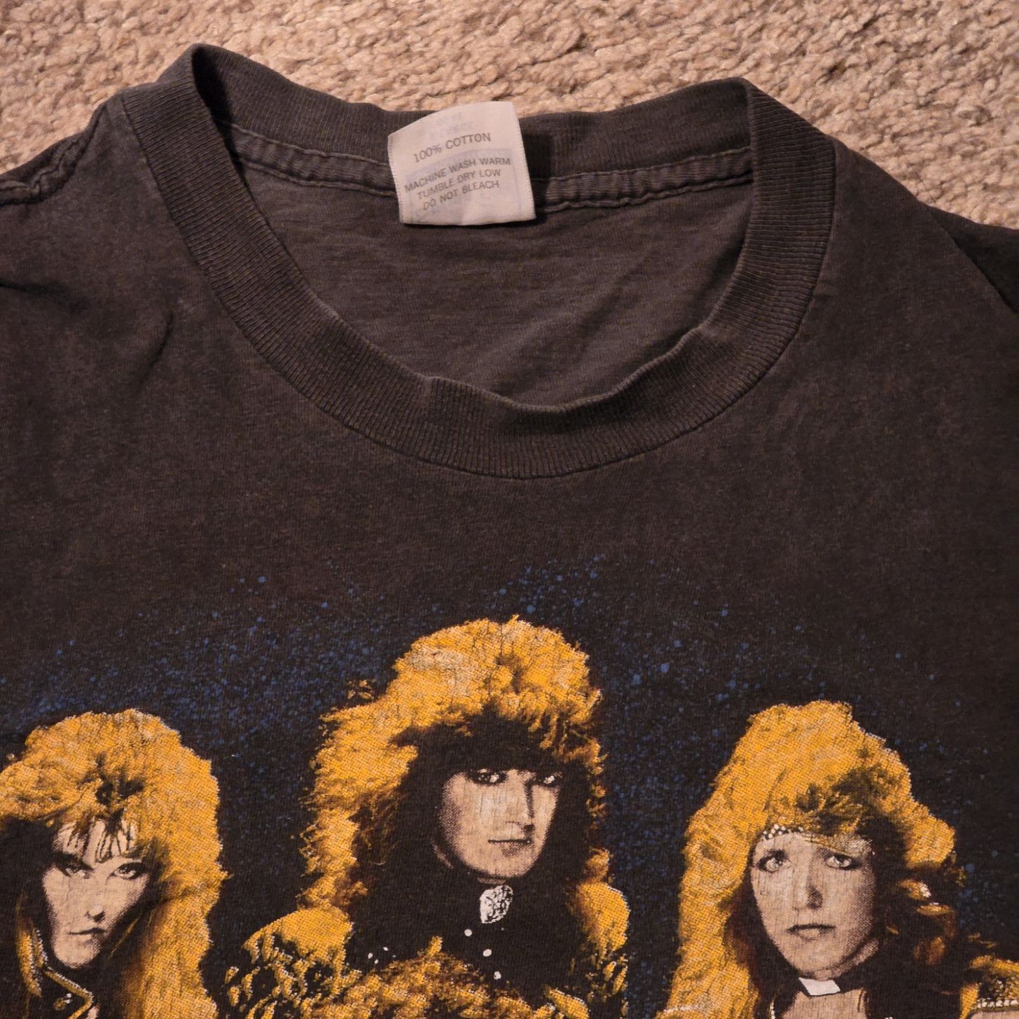Vintage Vintage 1987 Stryper “To Hell With The Devil” T-Shirt Size US XL / EU 56 / 4 - 9 Thumbnail