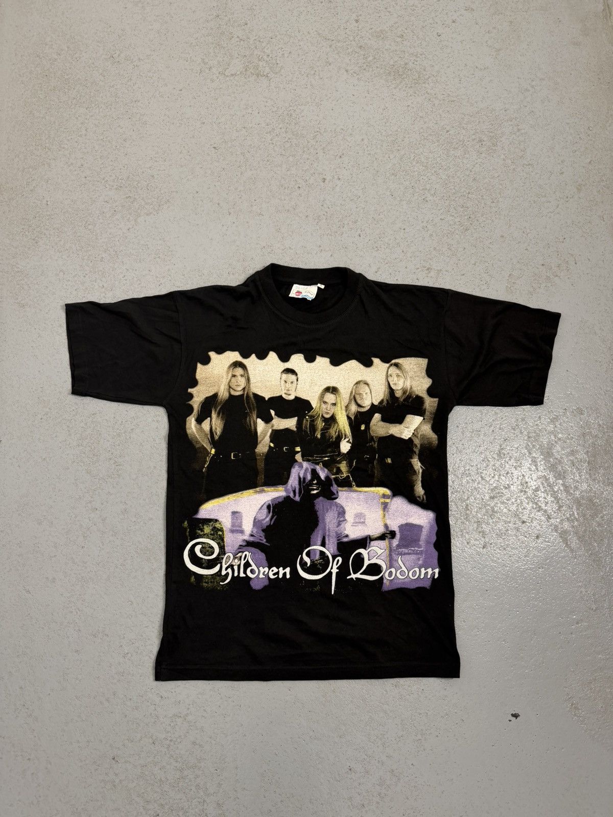 Band Tees Vintage 00s Children Of Bodom Rock T-Shirt Size US L / EU 52-54 / 3 - 1 Thumbnail