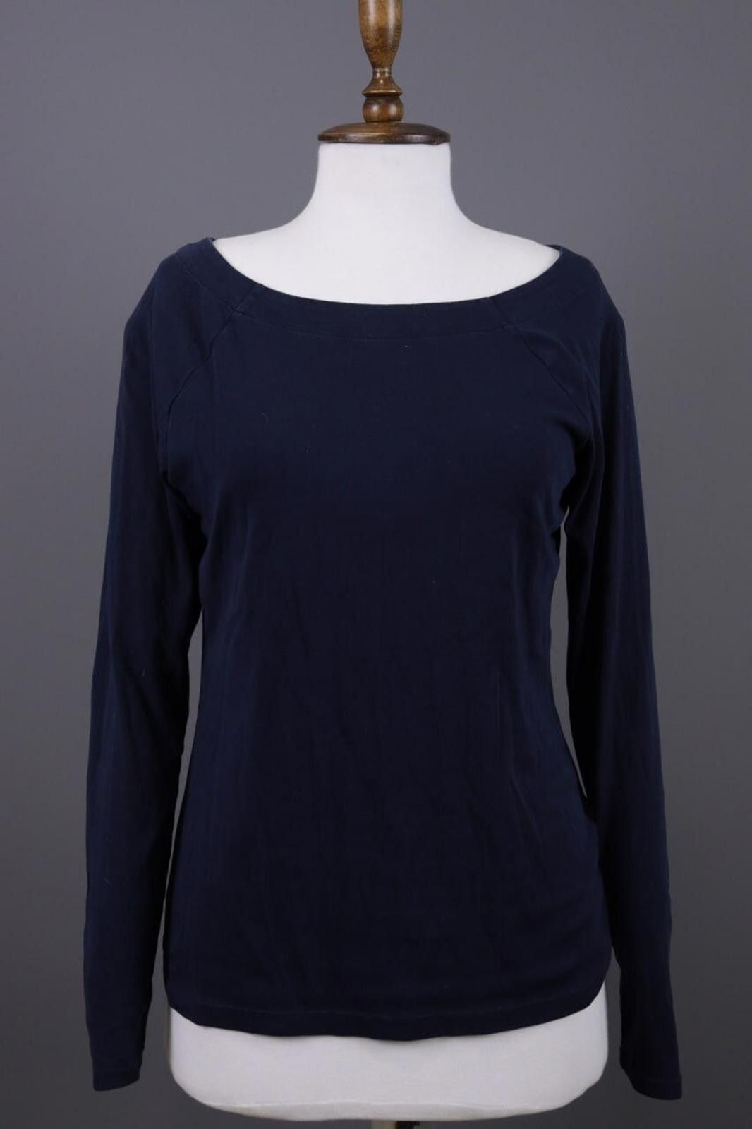 Polo Ralph Lauren Lauren Ralph Lauren Blue Scoop Neck Knit Sweater Size L Size US L / EU 52-54 / 3 - 1 Thumbnail