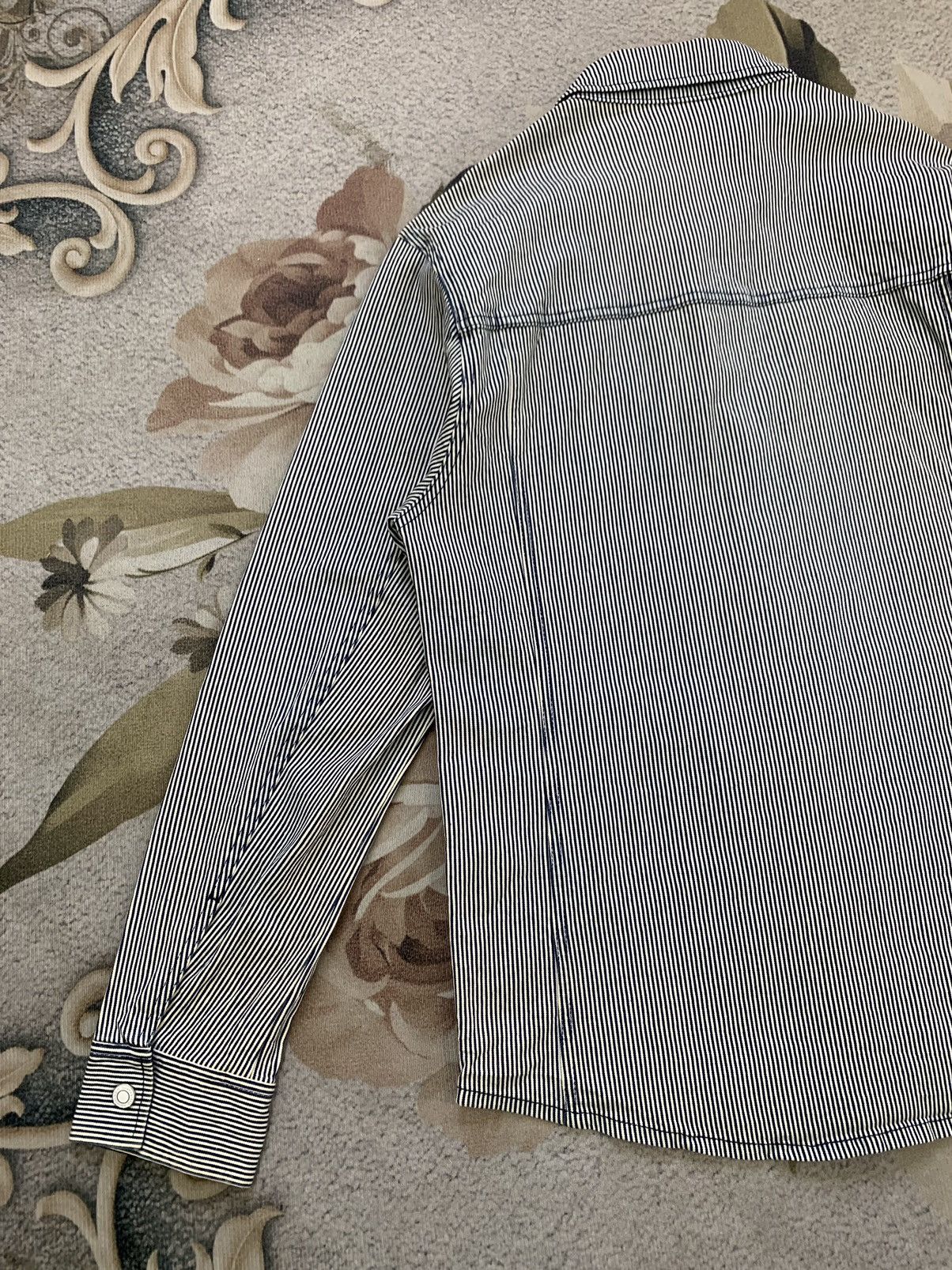 Japanese Brand Hickory Stripes Back Point Jacket Size US M / EU 48-50 / 2 - 7 Thumbnail