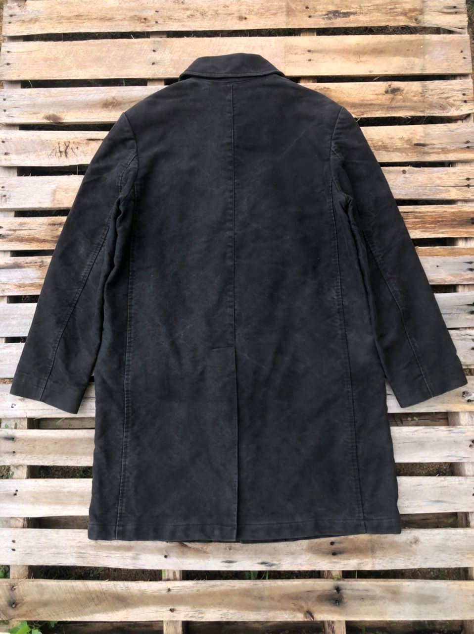 A.P.C. × Vintage Vintage APC Faded Long Coat Jacket Made In France Size US M / EU 48-50 / 2 - 2 Thumbnail
