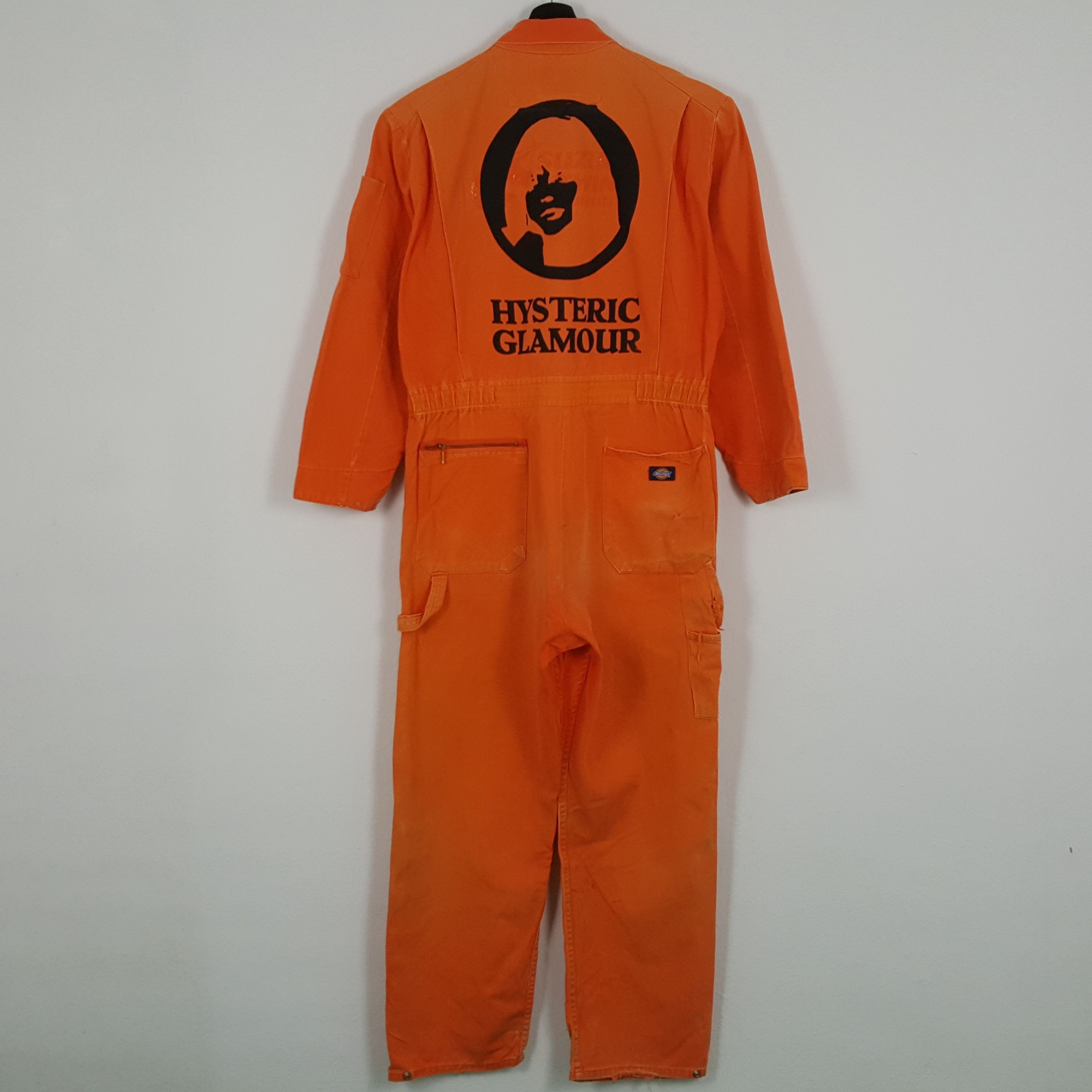 Dickies × Hysteric Glamour × Vintage DICKIES x HYSTERIC GLAMOUR Custom Art Coverall Jacket Size US L / EU 52-54 / 3 - 1 Thumbnail