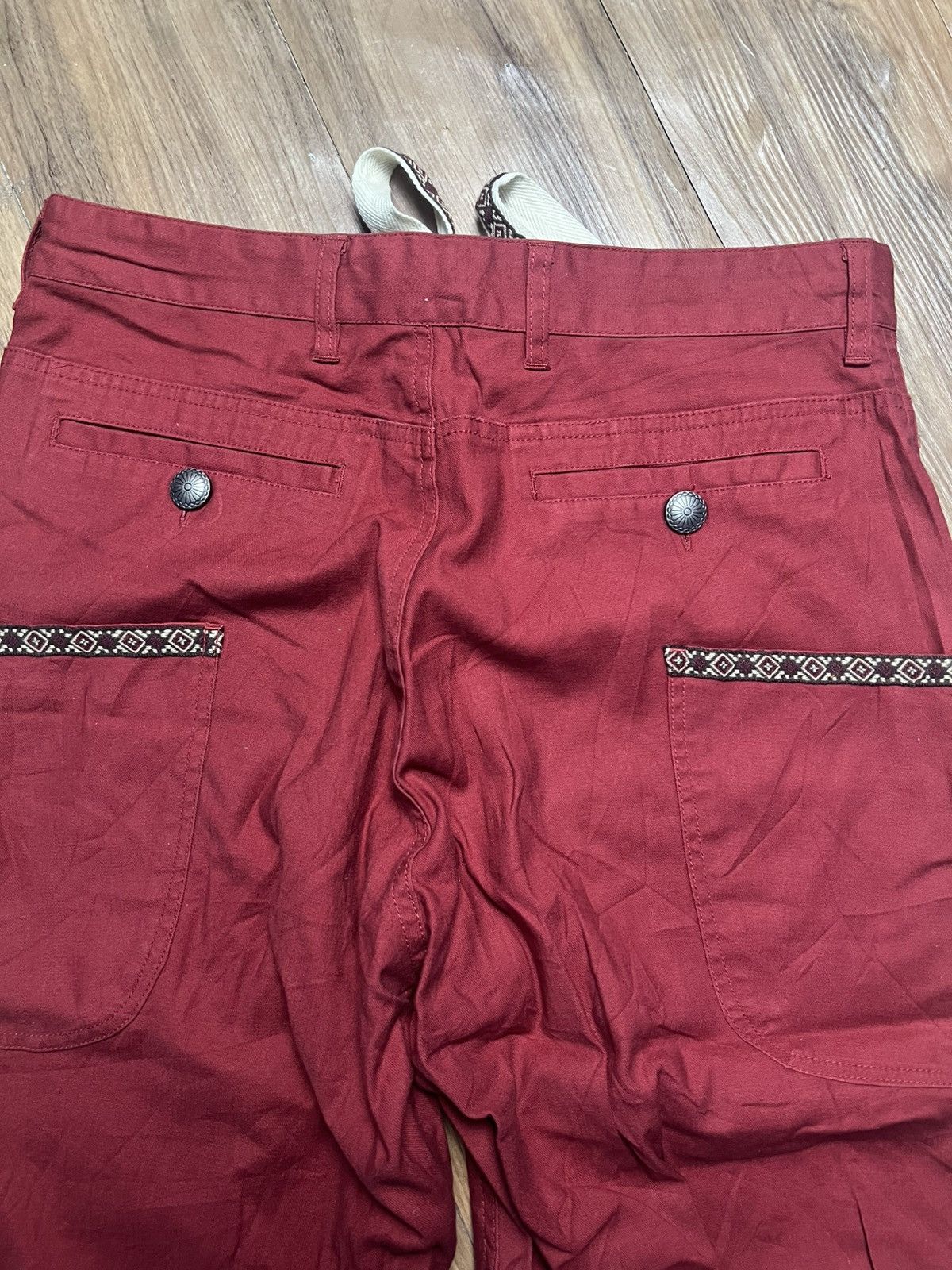 If Six Was Nine Anti-Label Jean L | Boho Cropped Pants (41) Size US 33 - 12 Thumbnail