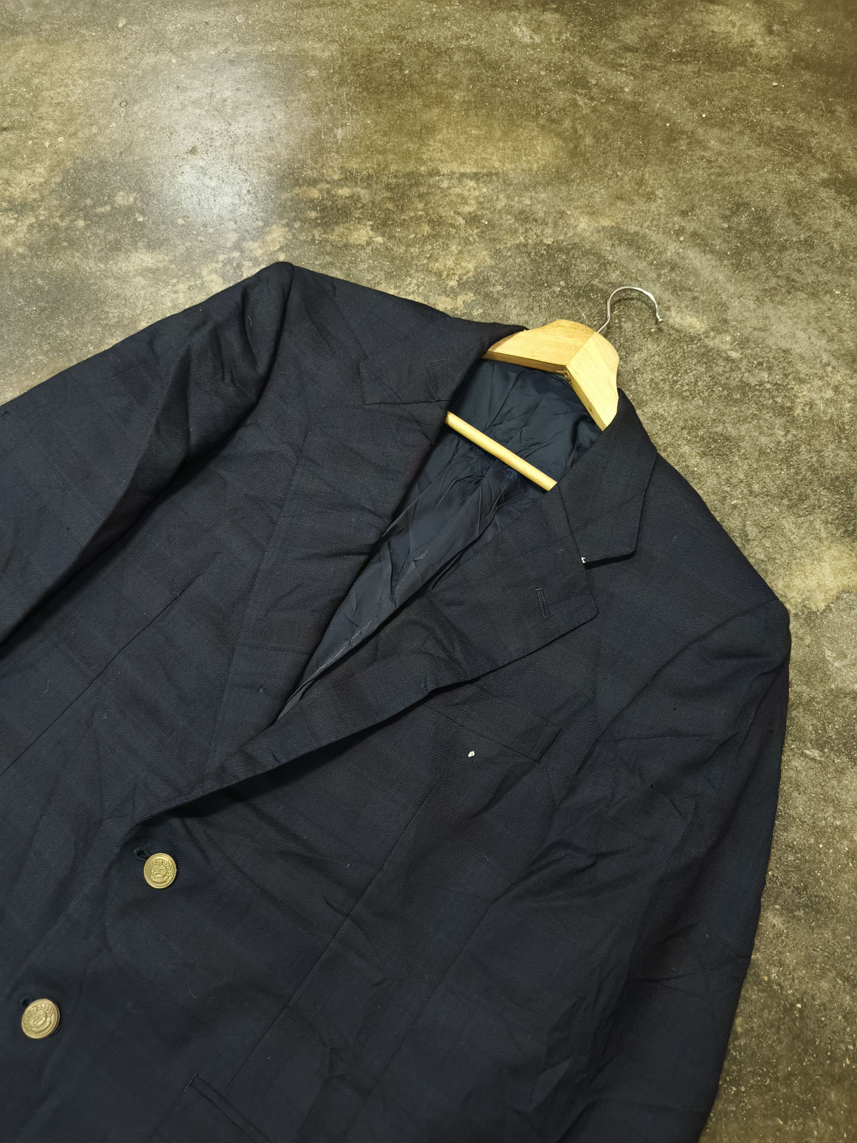 Burberry VINTAGE BURBERRY PLAID DISTRESSED BLAZER JACKET Size 42R - 3 Thumbnail