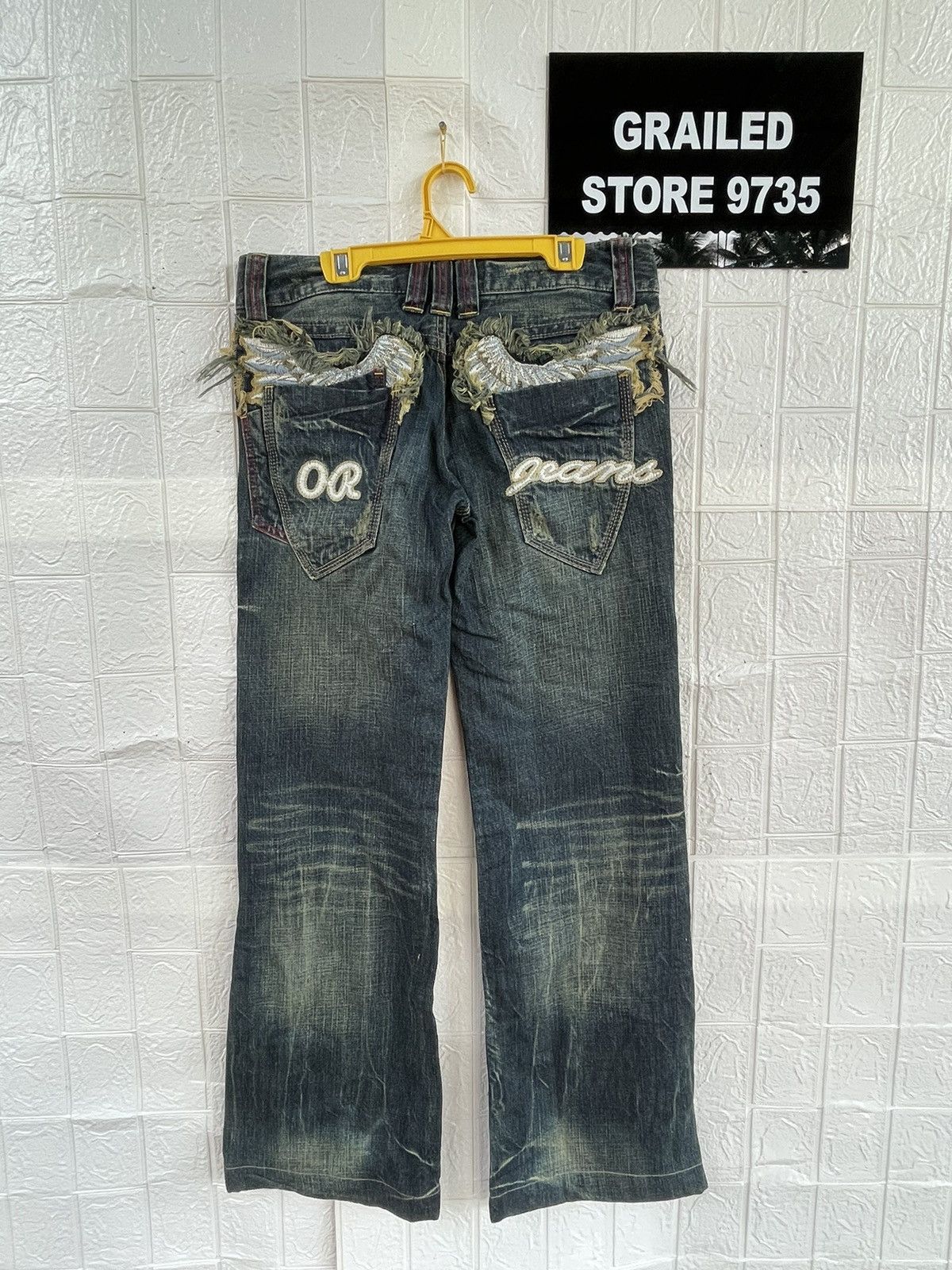 Other Vintage Japanese Bootcut Denim Jeans Size US 32 / EU 48 - 2 Thumbnail