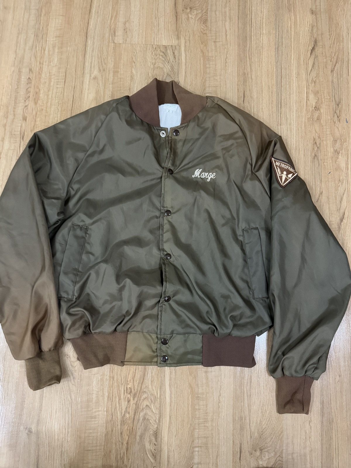Vintage VintageCAMPBOREE baseball jacket Size US L / EU 52-54 / 3 - 1 Thumbnail
