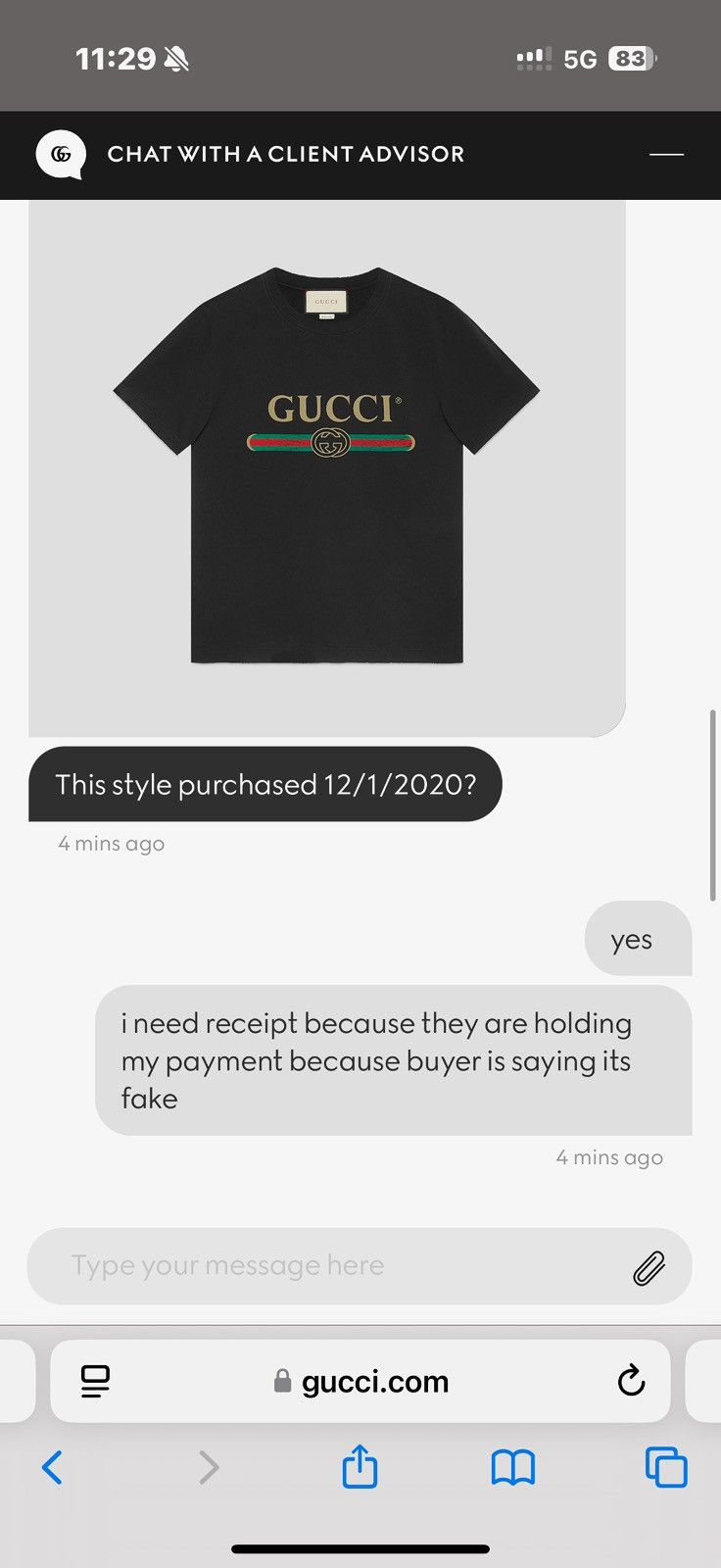 Gucci Gucci OVERSIZE WASHED T-SHIRT WITH GUCCI LOGO Size US XXL / EU 58 / 5 - 7 Thumbnail