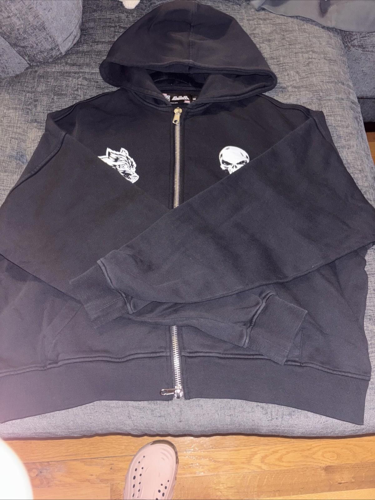Marvel Comics Darc Sport Punisher Marvel Black Oversized Hood Box Cut Med Size US M / EU 48-50 / 2 - 9 Thumbnail