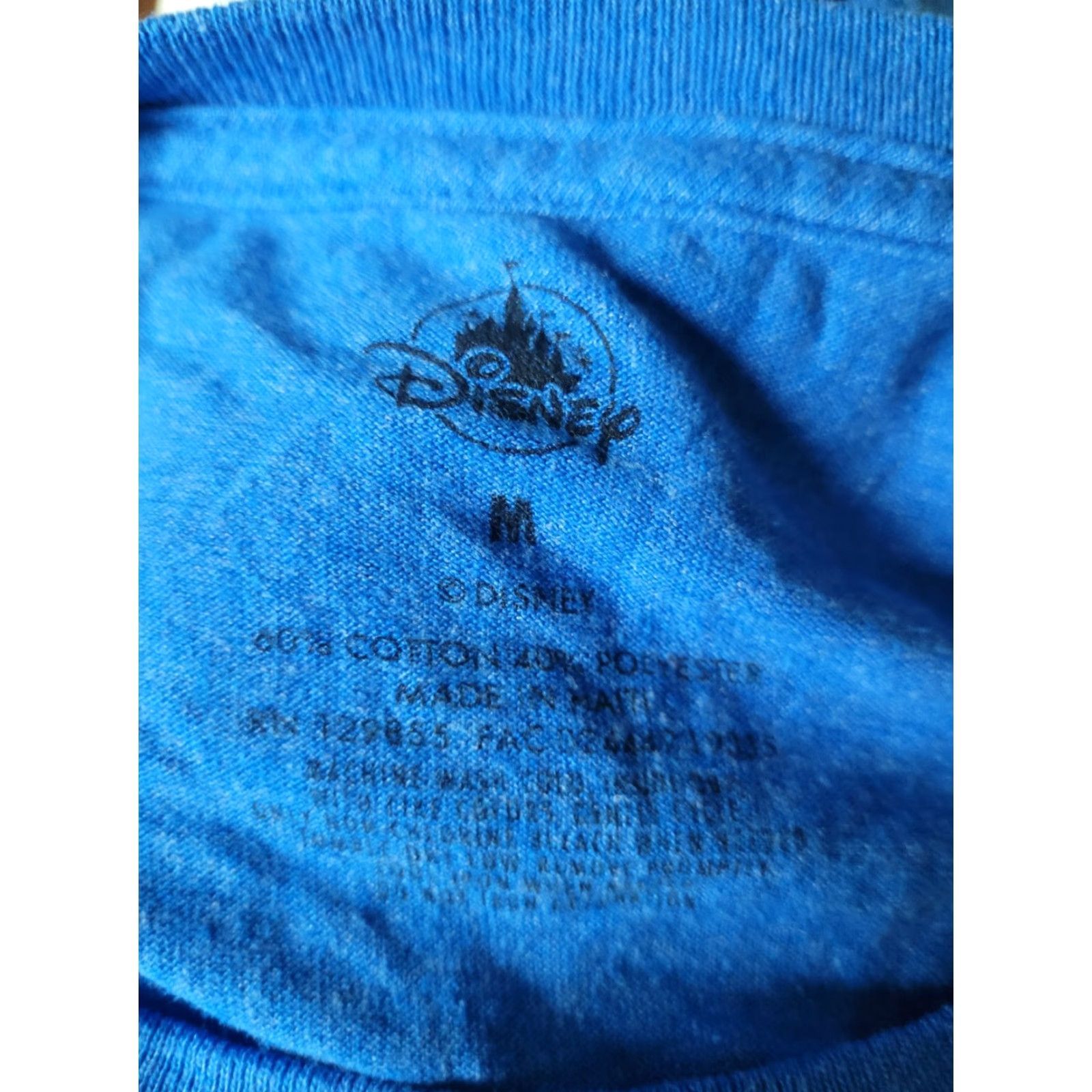 Disney Disney Villains After Hours 2020 Passholder T Shirt Medium Blue Cotton Blend Crew Neck Short Sleeve Men M Size US M / EU 48-50 / 2 - 4 Thumbnail