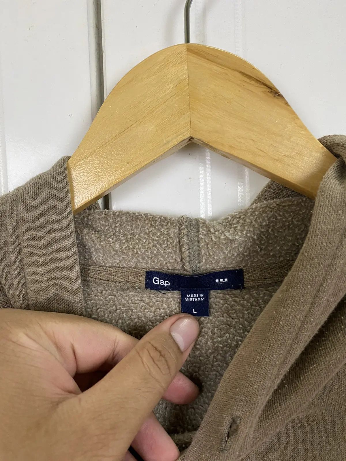 Gap × Vintage Vintage Gap Brown Hoodies Size US L / EU 52-54 / 3 - 5 Thumbnail