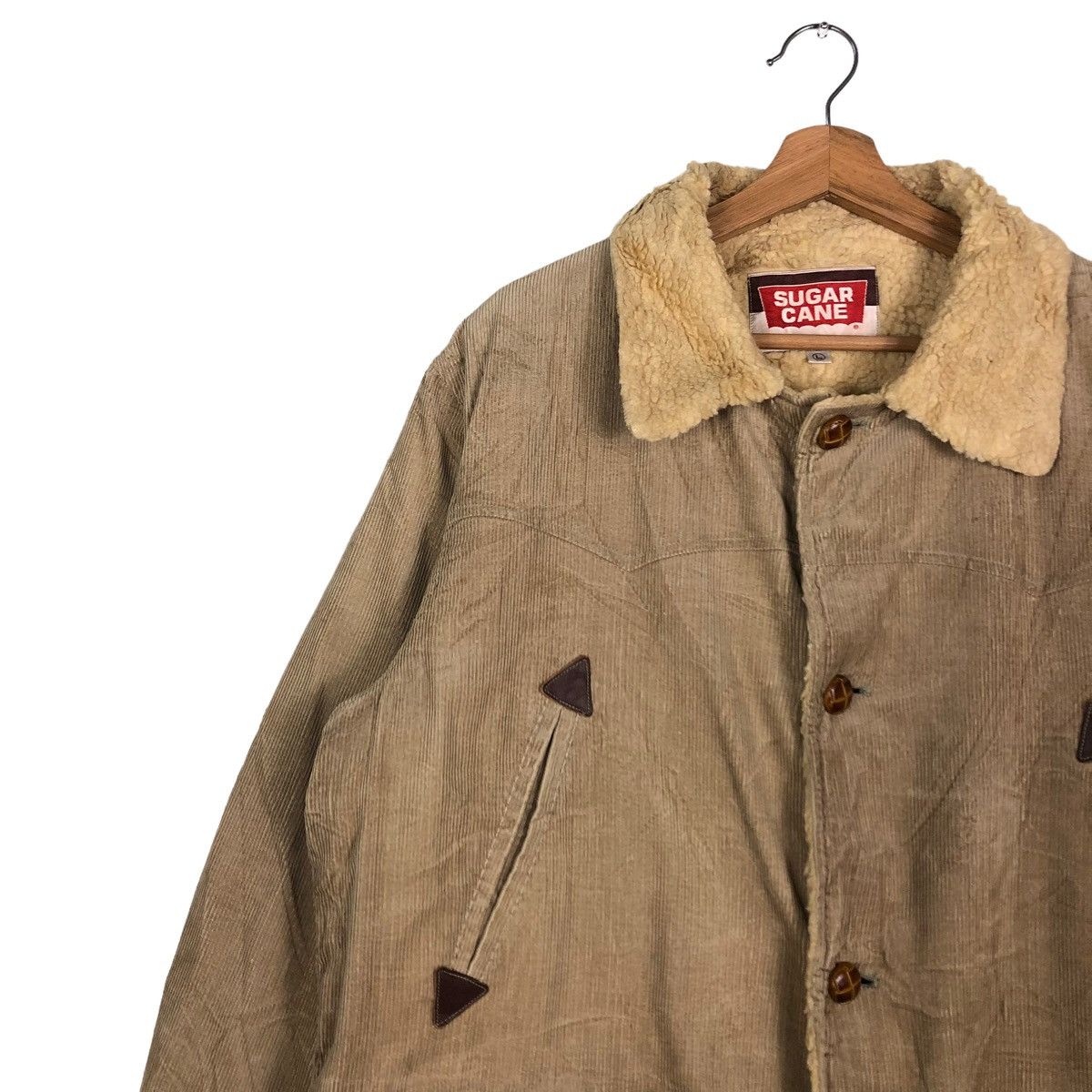 Sugar Cane 🔥VINTAGE CORDUROY GUARD JACKET SUGAR CANE TOYO ENTERPRISE Size US L / EU 52-54 / 3 - 7 Thumbnail
