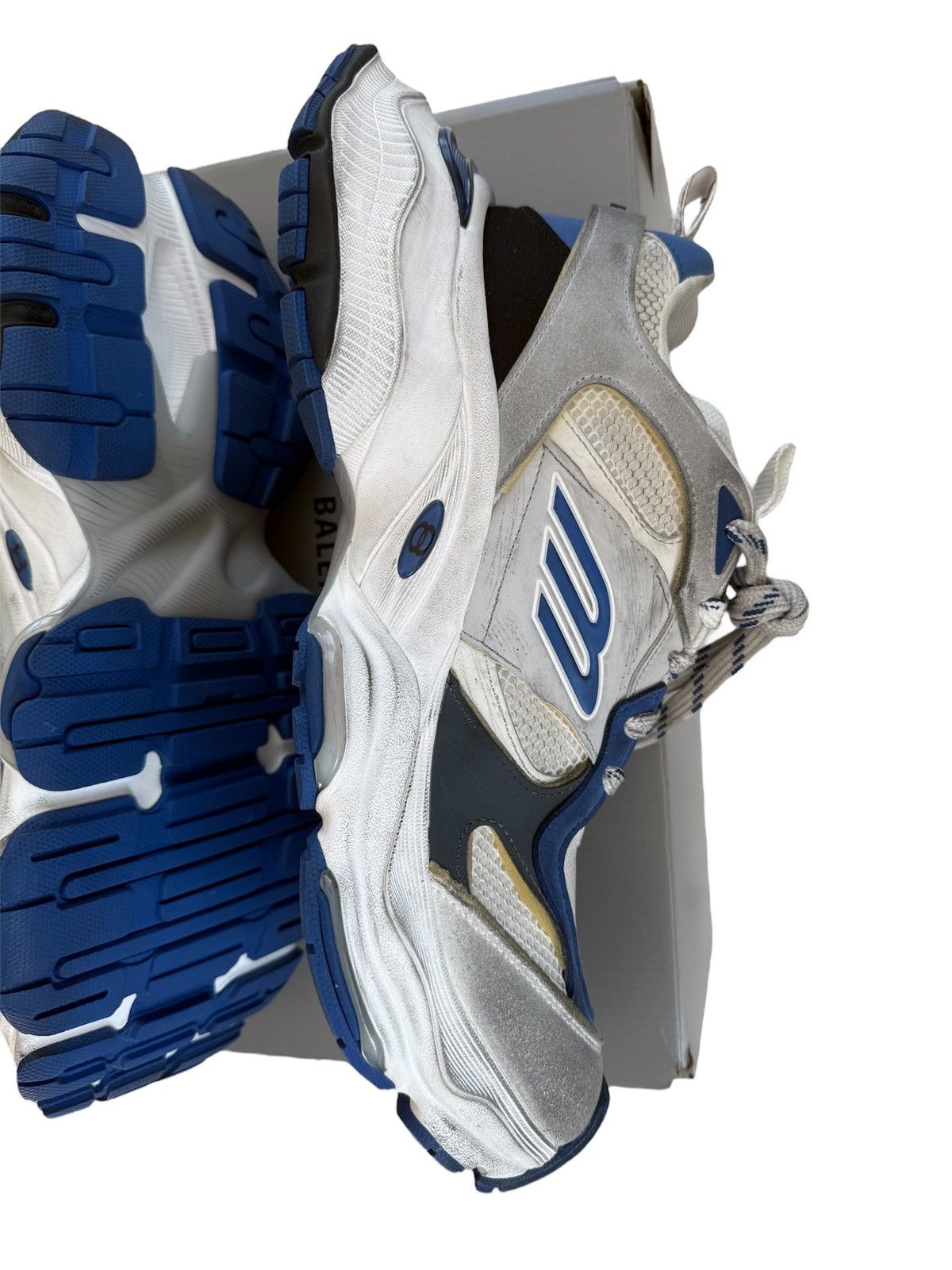 Balenciaga Balenciaga Cargo Blue / Grey Size US 13 / EU 46 - 7 Thumbnail