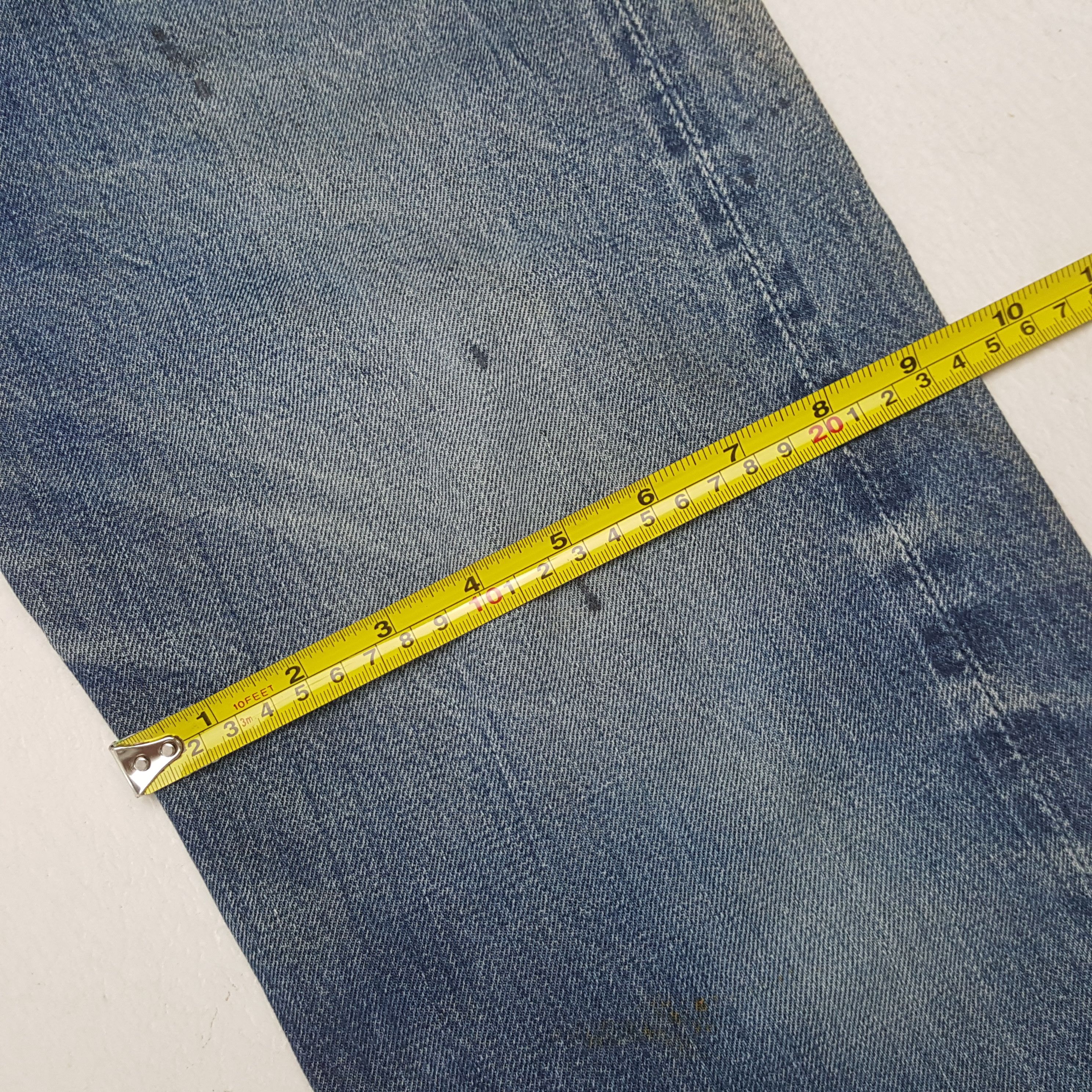 Denime Vintage Denime Japanese Brand Distressed Style Jeans RR21 Size US 28 / EU 44 - 10 Thumbnail