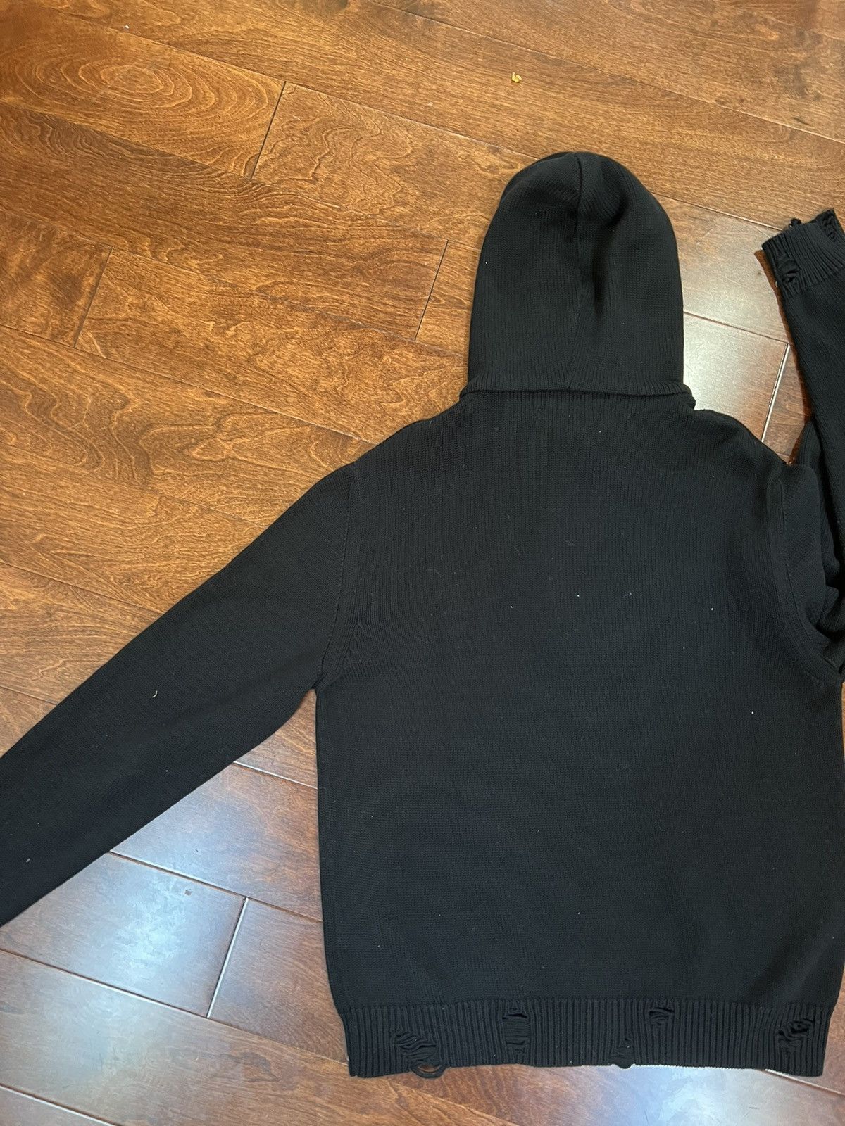 Amiri Amiri knitted amiri logo hoodie Size US L / EU 52-54 / 3 - 10 Thumbnail