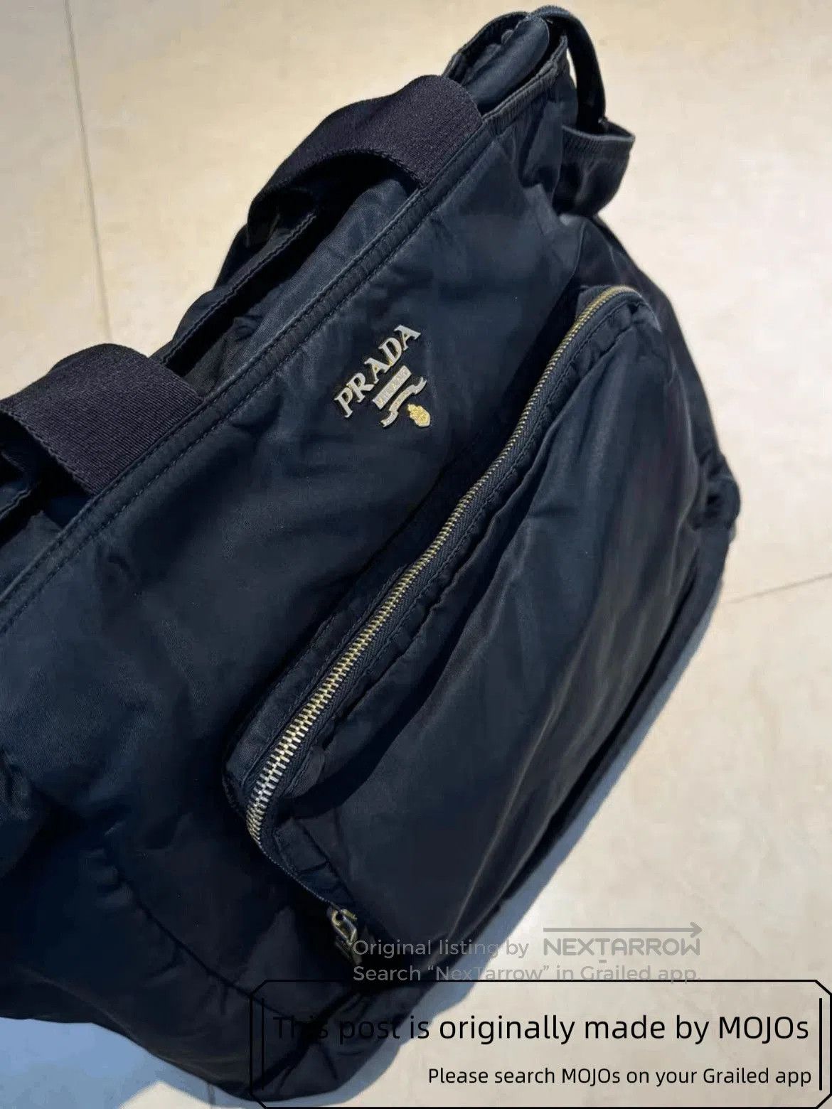 Prada Prada Big Pillow Logo Handbag. Size ONE SIZE - 2 Thumbnail