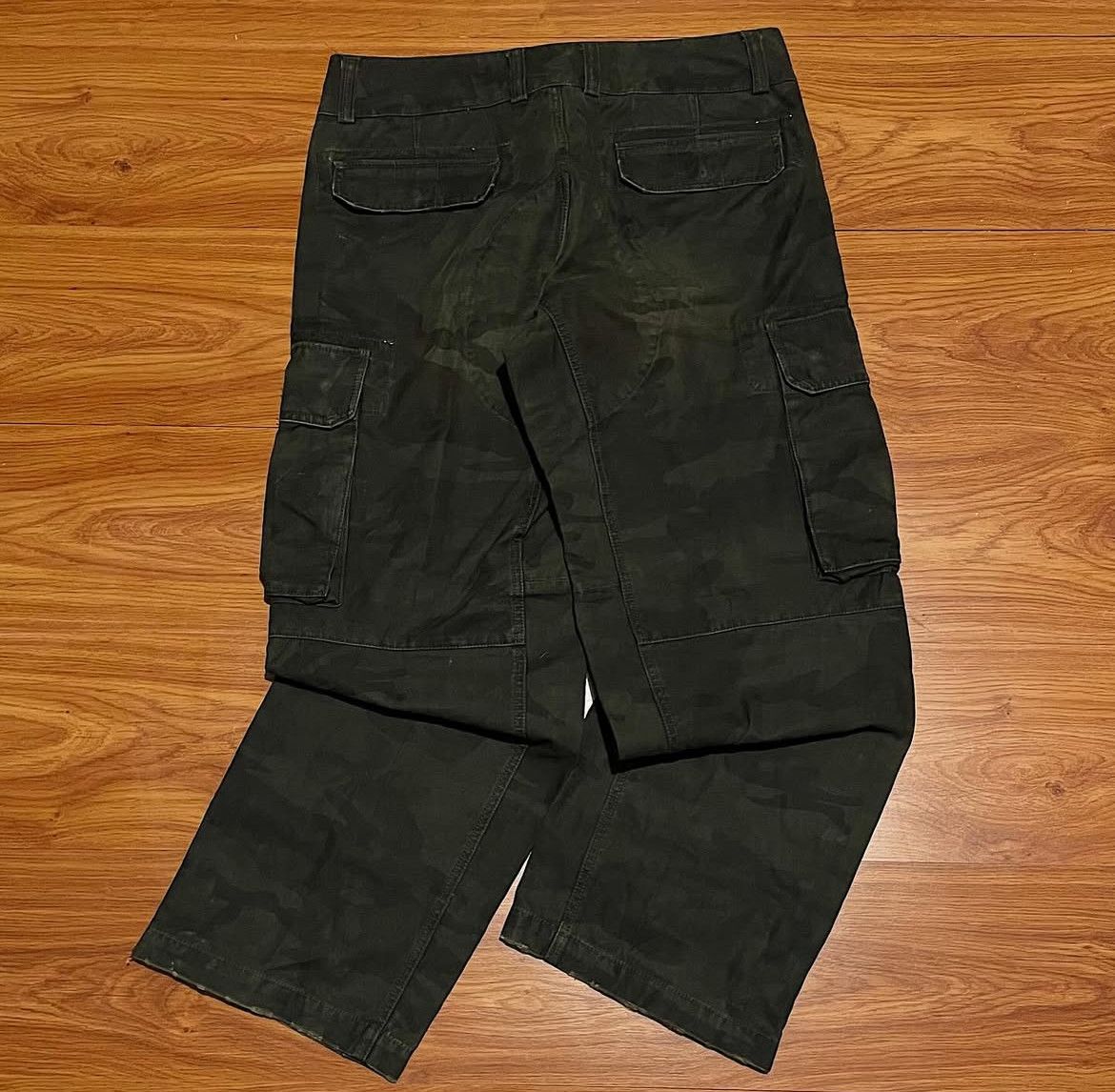 If Six Was Nine 2000s R Newbold Japanese Camo Bondage Cargo y2k Lgb Size US 34 / EU 50 - 2 Thumbnail