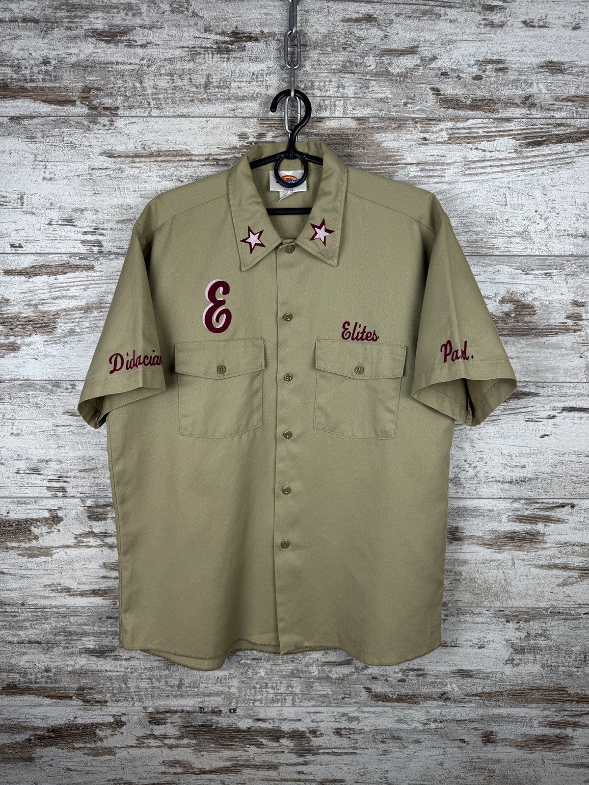 Dickies Mens Vintage Dickies Elites shirts button up rare workwear Size US L / EU 52-54 / 3 - 2 Thumbnail