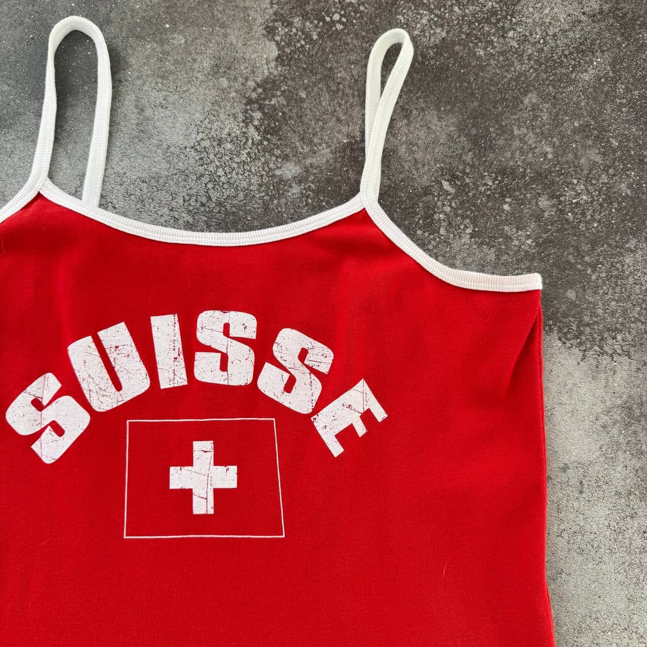 Hysteric Glamour × Japanese Brand × Vintage Switzerland Vintage Super Sexy Y2K Glam Tank Top Size L / US 10 / IT 46 - 5 Thumbnail