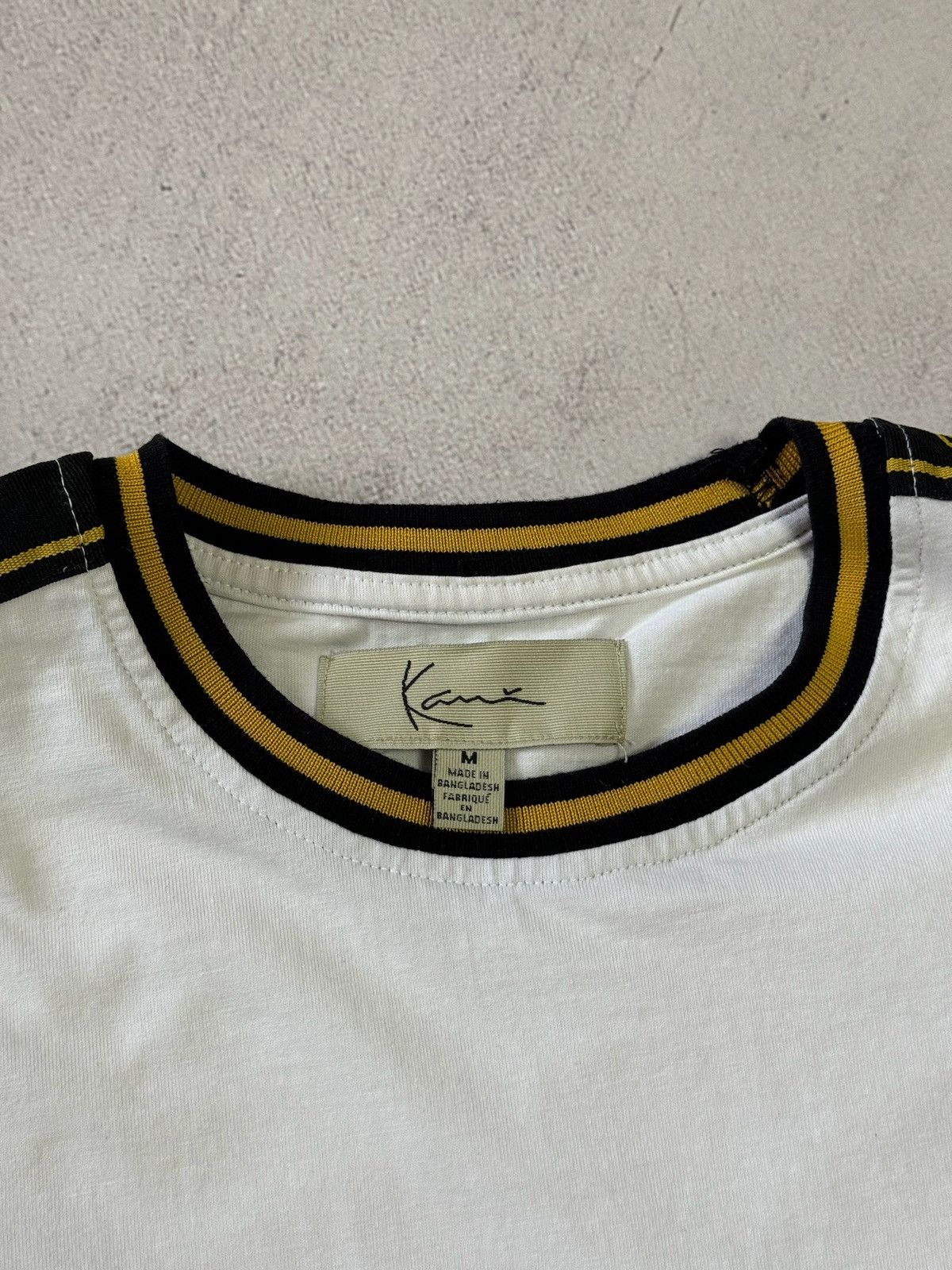 Karl Kani × Vintage Vintage Karl Kani T Shirt Tee Big Logo Baggy White Y2K Rap Size US M / EU 48-50 / 2 - 6 Thumbnail