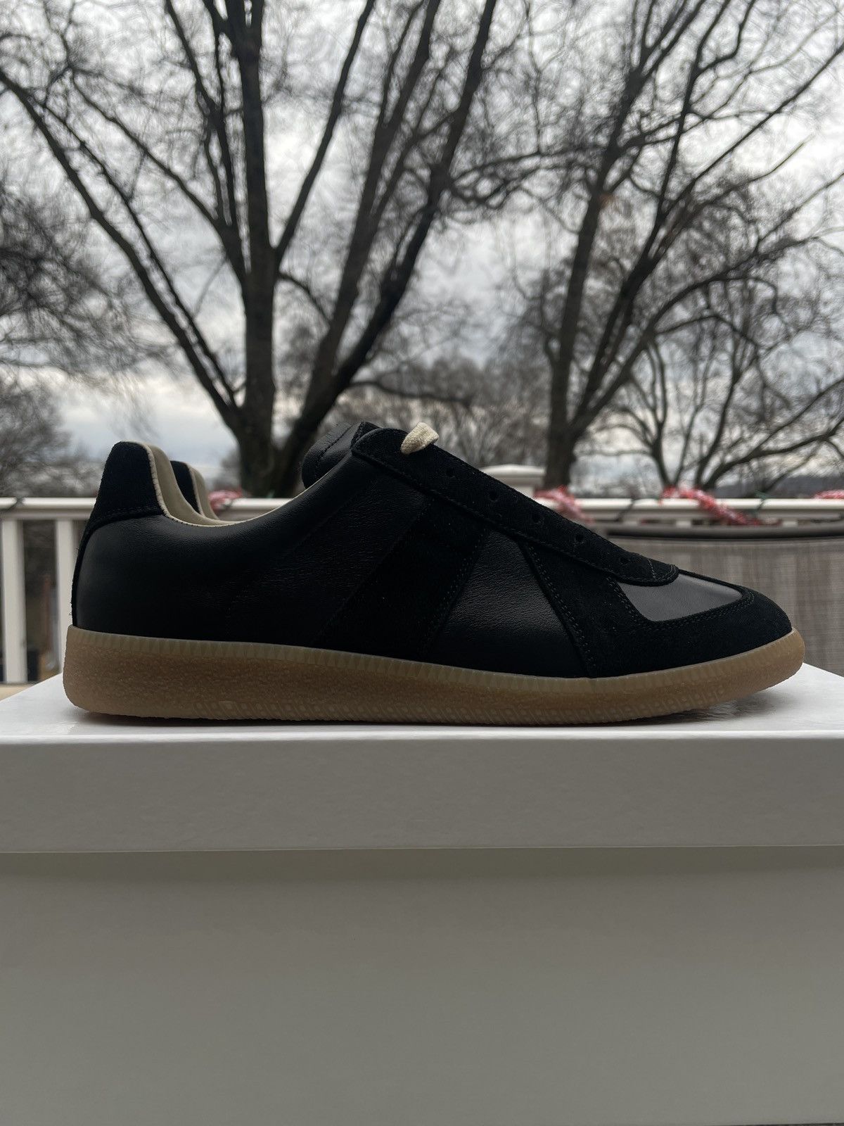 Maison Margiela Maison Margiela GAT Black Gum Size 40/7 US BRAND NEW Size US 7 / EU 40 - 1 Thumbnail