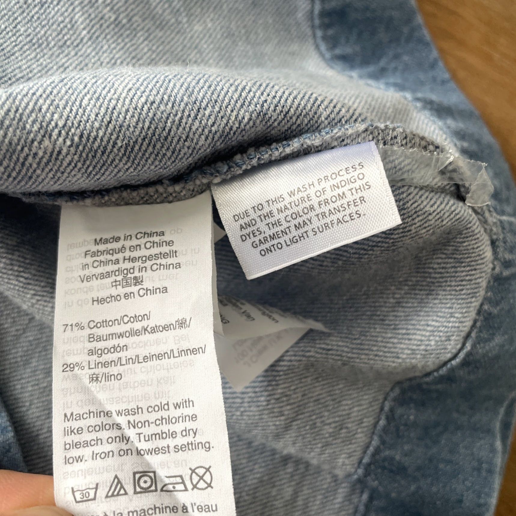 Madewell Madewell Denim Dress Womens Small Chambray Cotton/Linen Split Neck Cap Sleeve Dress Size S / US 4 / IT 40 - 4 Thumbnail