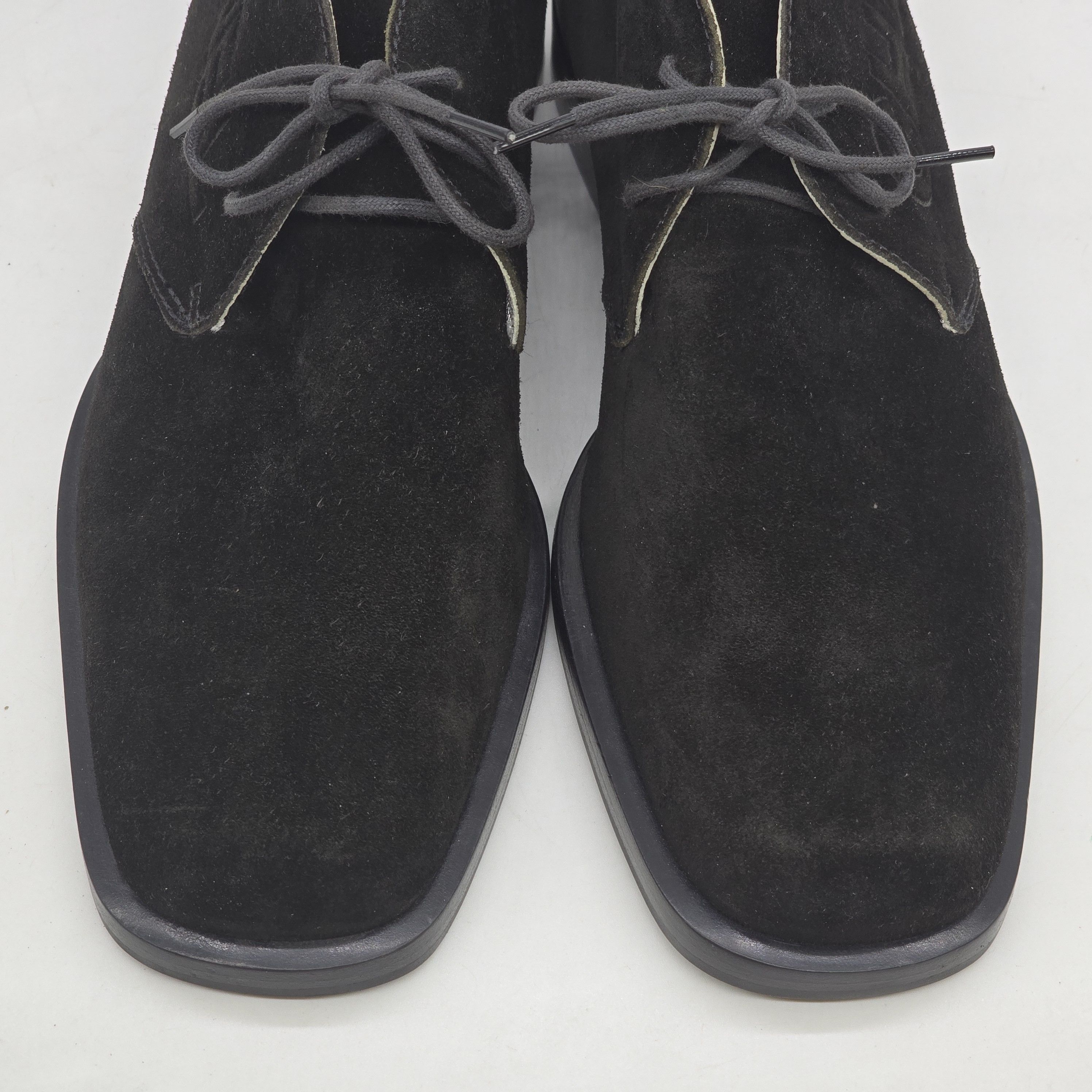 Chanel Chanel - AW01 Logo Embossed Suede Ankle Boot Size US 7.5 / IT 37.5 - 4 Thumbnail