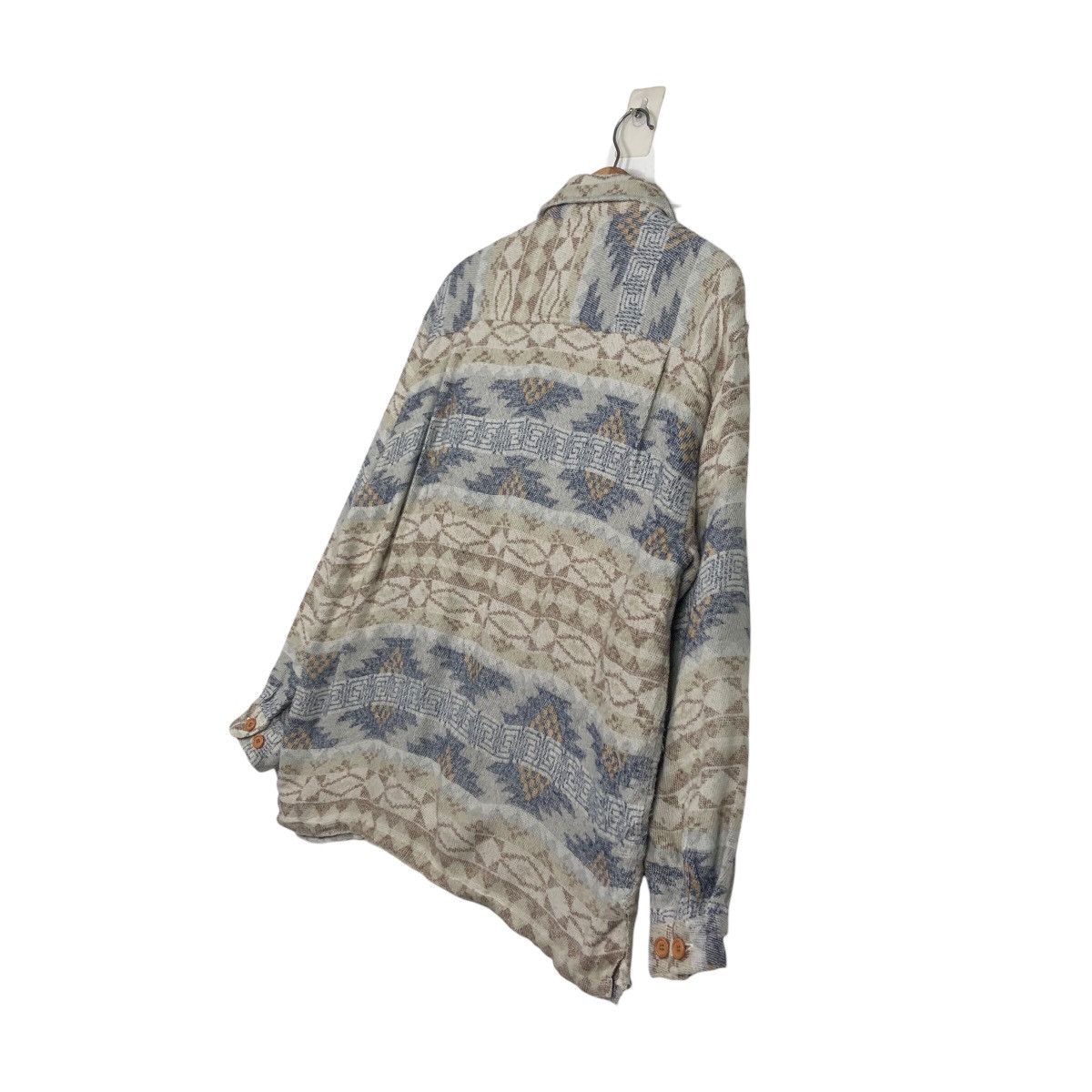 Japanese Brand × Vintage Vintage Chore Button Jacket Brand Jake Navajo Native Design Size US L / EU 52-54 / 3 - 11 Thumbnail