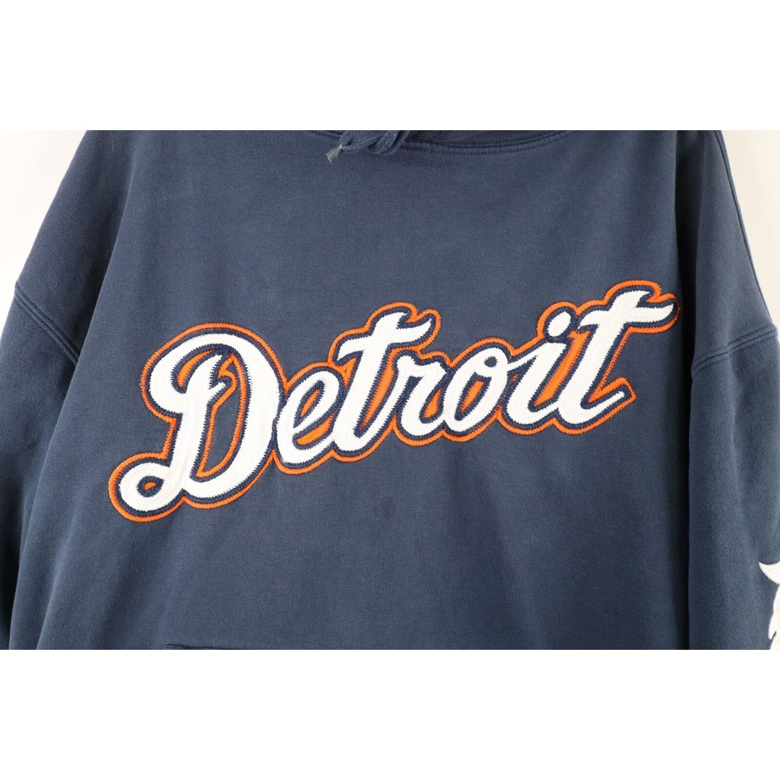 Vintage MLB Faded Heavyweight Detroit Tigers Baseball Hoodie Size US L / EU 52-54 / 3 - 7 Thumbnail