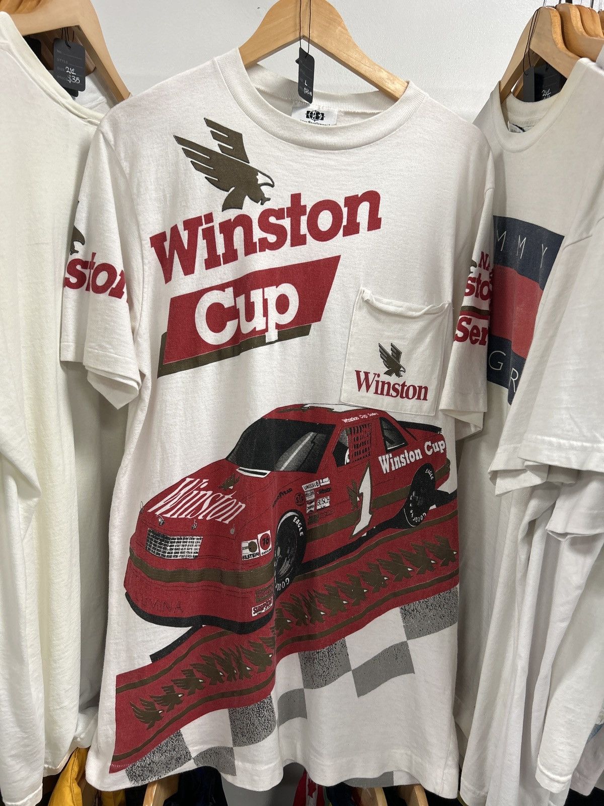 NASCAR × Vintage NASCAR Winston Cup Mullet Tee Size US L / EU 52-54 / 3 - 2 Thumbnail