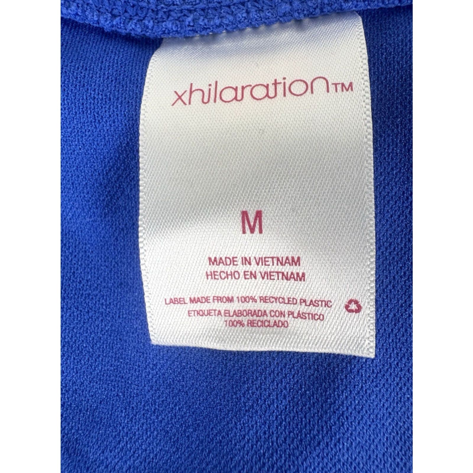 Vintage Xhiliration Blue Bikini Bottoms Womens M Bottoms Size 32" / US 10 / IT 46 - 5 Thumbnail