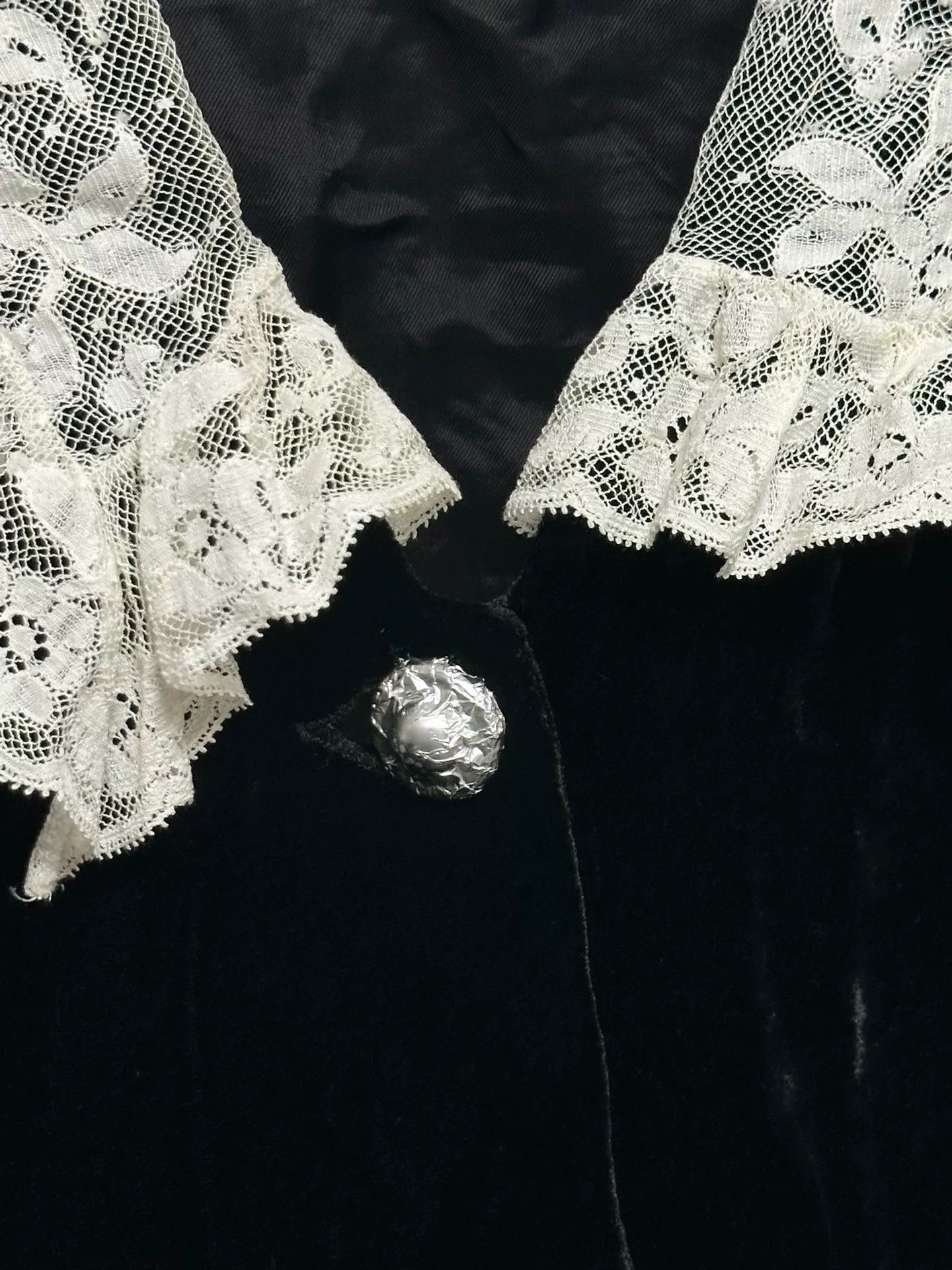 Miu Miu Miu Miu Velvet Lace Collar Jacket Size US S / EU 44-46 / 1 - 6 Thumbnail