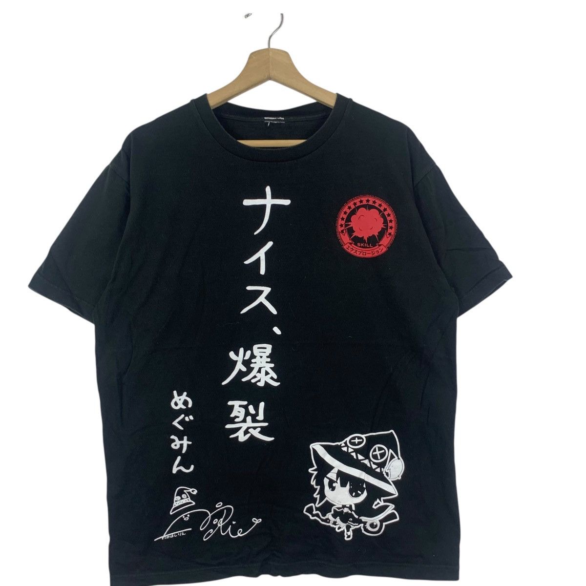 Anime ANIME KONOSUBA MEGUMIN Explosion Manga Tee Shirt Top Light Size US M / EU 48-50 / 2 - 5 Thumbnail