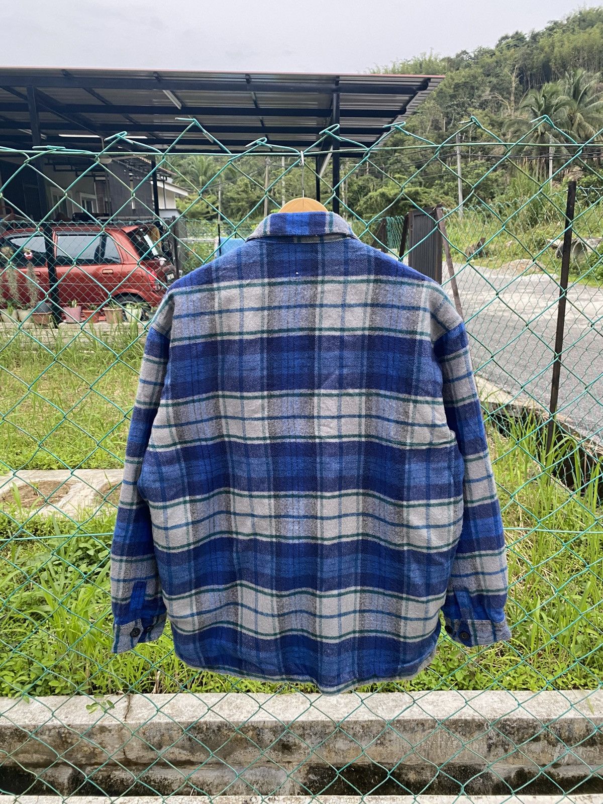 Flannel × Japanese Brand AW Maceye sherpa plaid flannel Size US L / EU 52-54 / 3 - 2 Thumbnail
