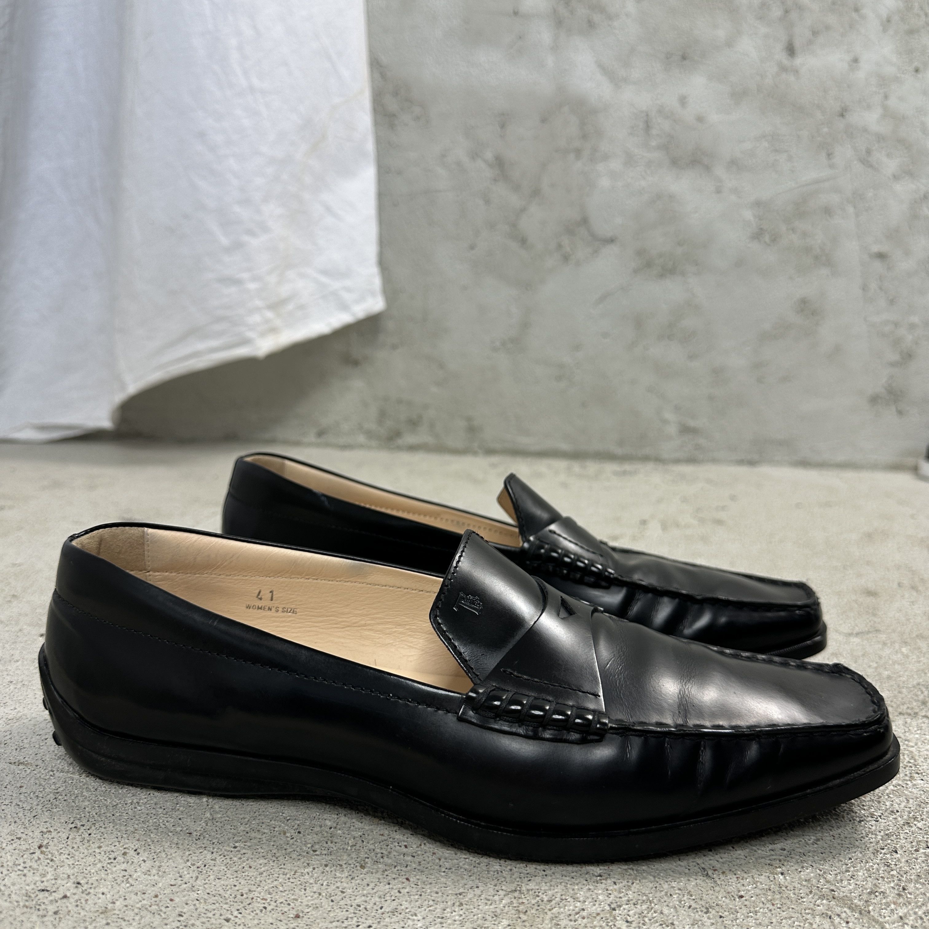 Tod's × Vintage Vintage Avant Garde Y2K Formal Casual TOD’S Loafers Size US 11 / IT 41 - 7 Thumbnail