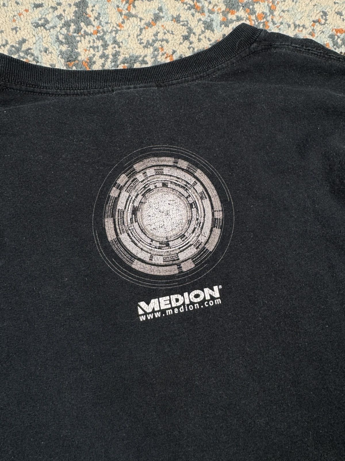Playstation × Vintage Vintage 00s Medion Erazer gaming laptop computer graphic tee Size US XL / EU 56 / 4 - 4 Thumbnail