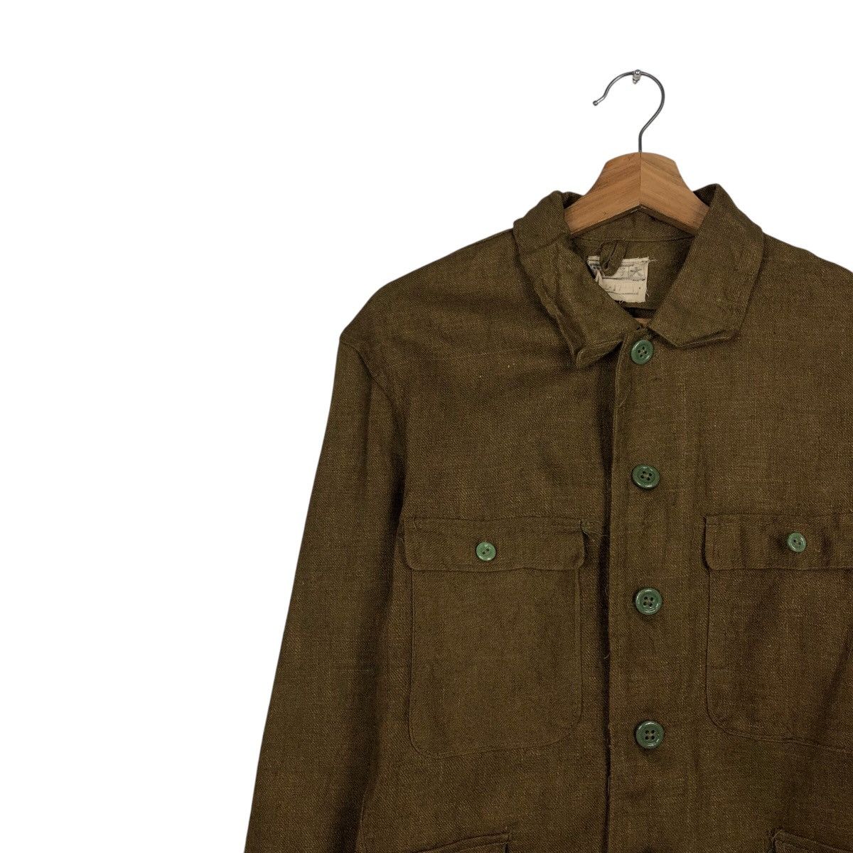 Vintage 📌Vintage Chore Military Worker Jacket Cargo Multi Pockets Size US M / EU 48-50 / 2 - 8 Thumbnail