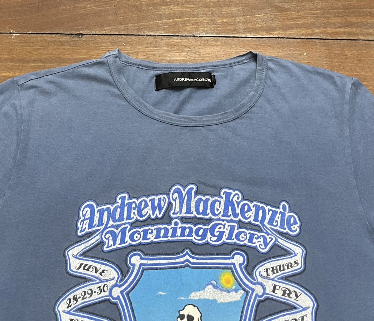 Andrew Mackenzie Very Rare Italian Designer Andrew Mackenzie T-shirt 2000s Size US M / EU 48-50 / 2 - 5 Thumbnail