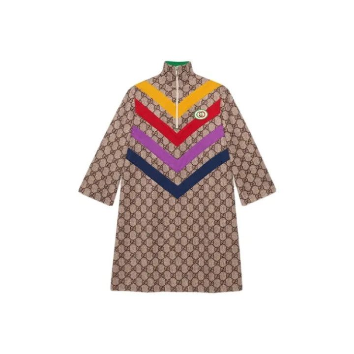 Gucci Printed Long Sleeve Dress for Women