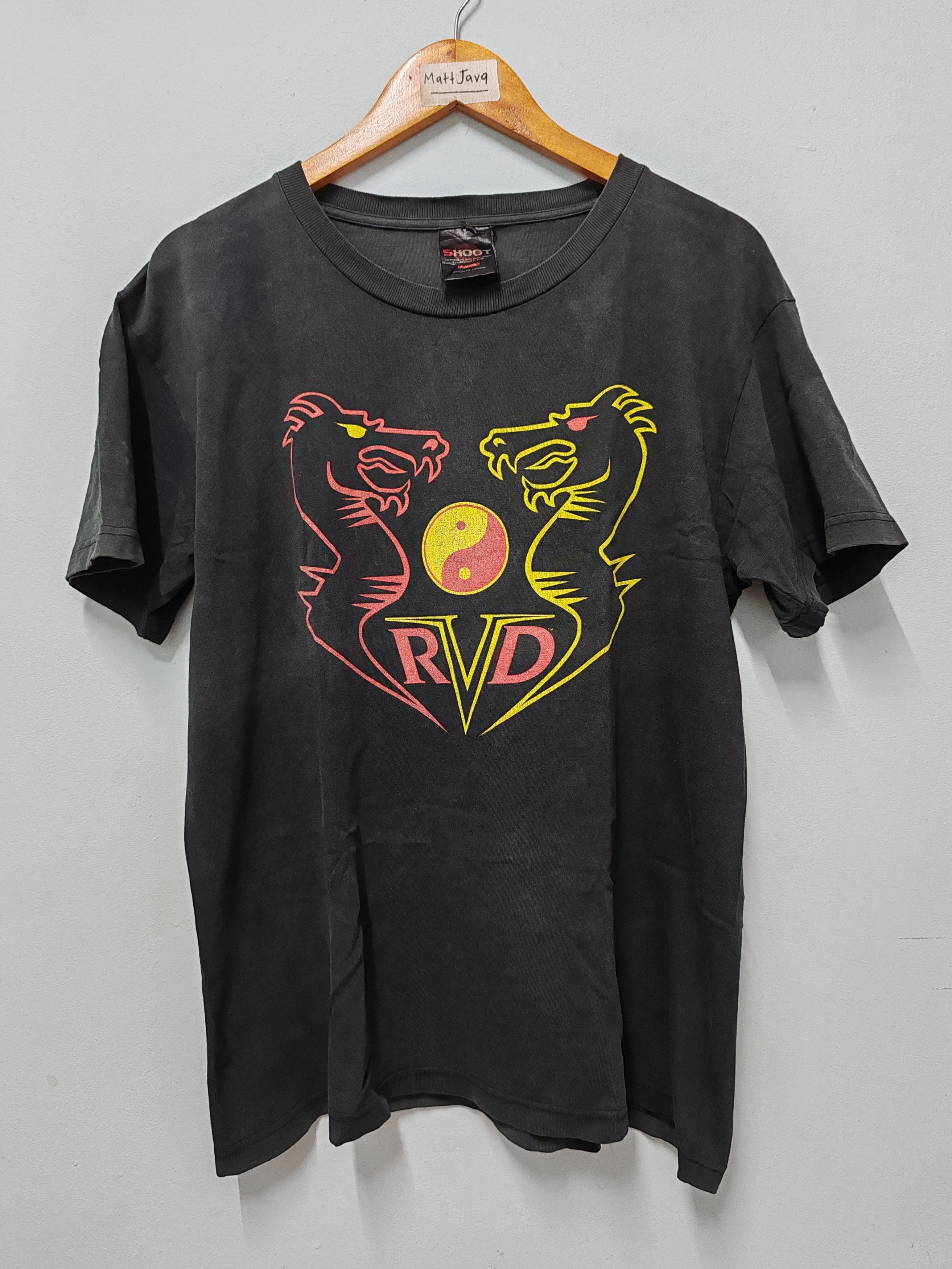Vintage Vintage Rob Van Dam RVD Wrestling WWF Tee WWE WCW Size US L / EU 52-54 / 3 - 2 Thumbnail