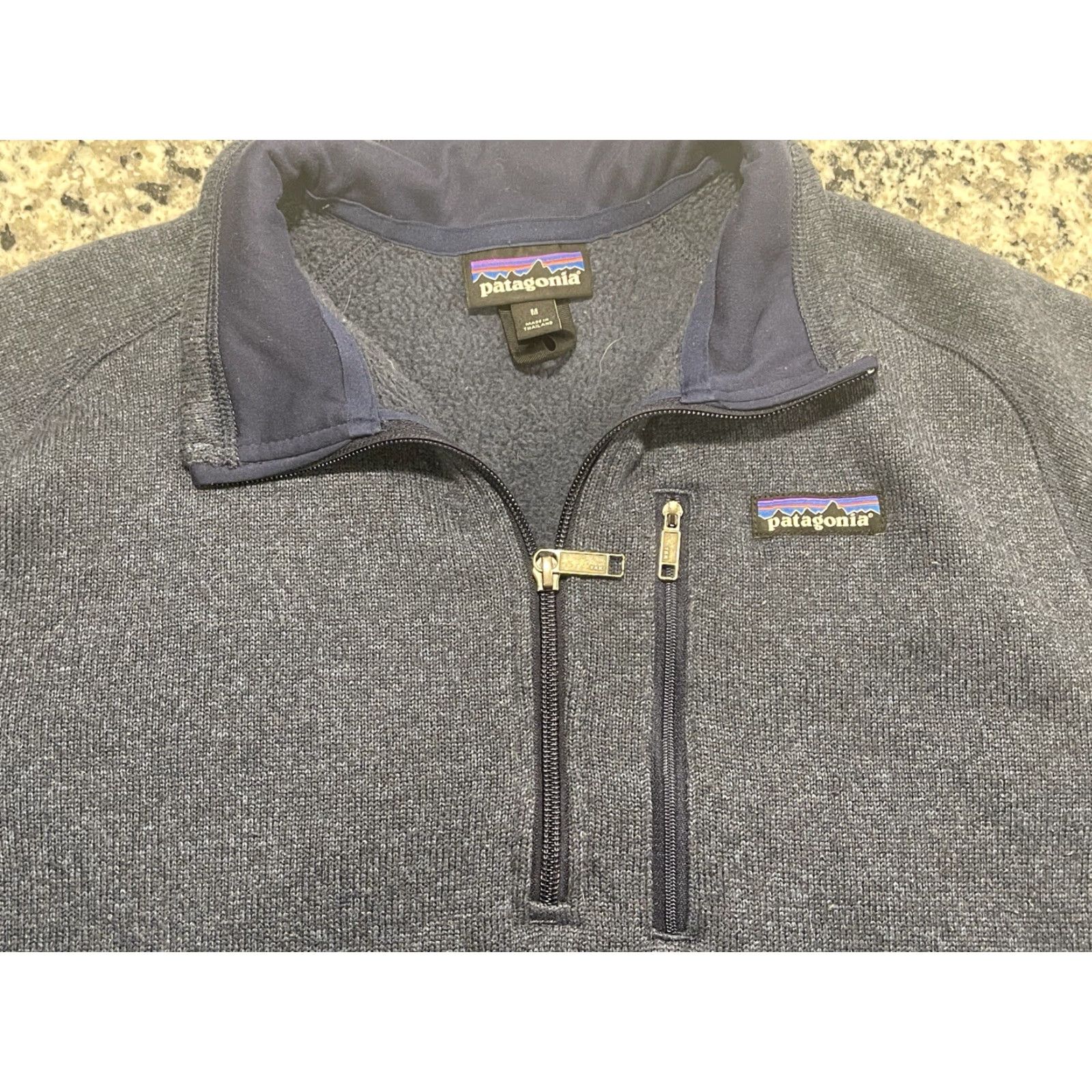Patagonia Patagonia Sweater 1/4 Zip Fleece Pullover Men’s Medium Blue Size US M / EU 48-50 / 2 - 4 Thumbnail