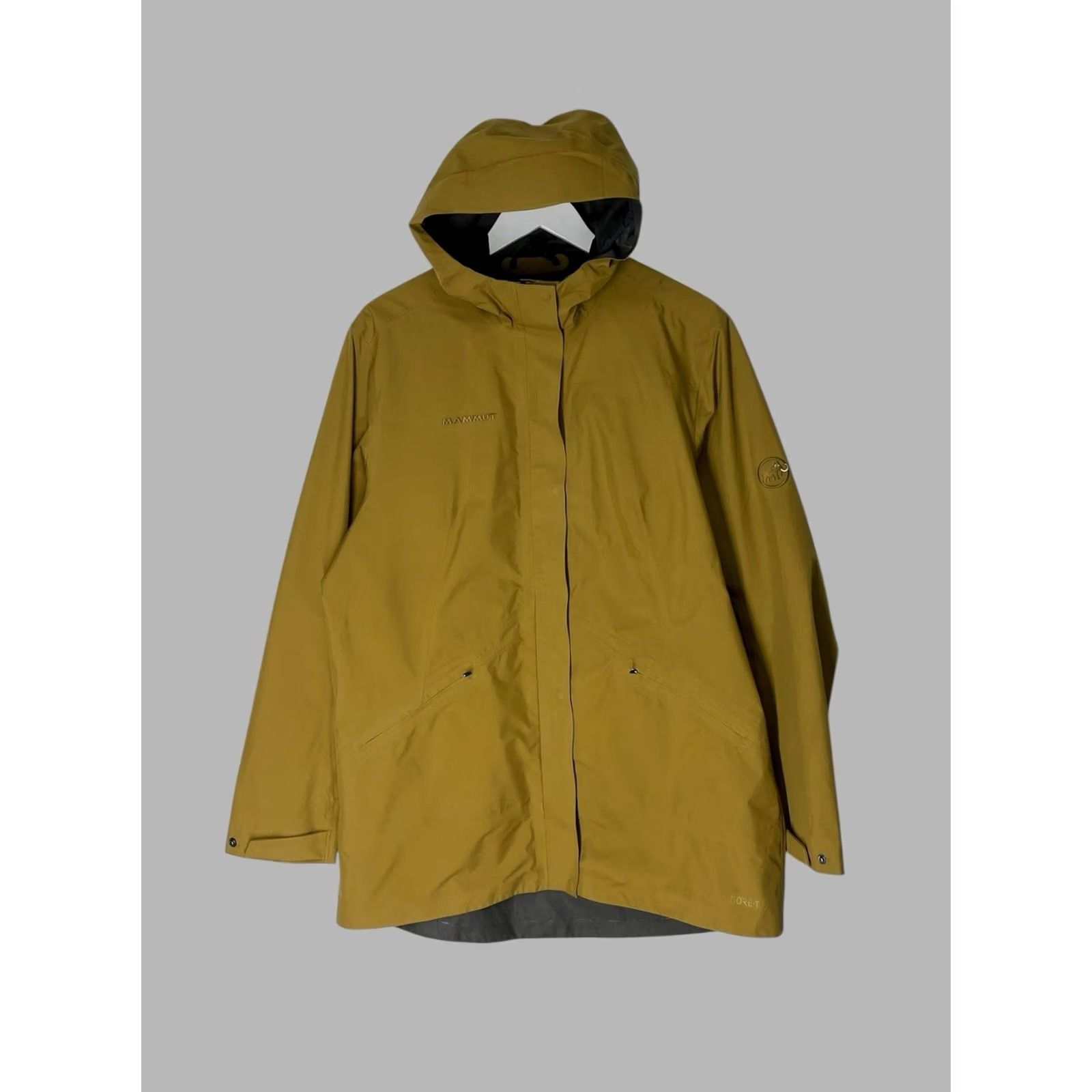 Mammut Mammut GORE-TEX Hardshell Jacket Women’s Waterproof Rain Mustard XL Size XL / US 12-14 / IT 48-50 - 2 Thumbnail