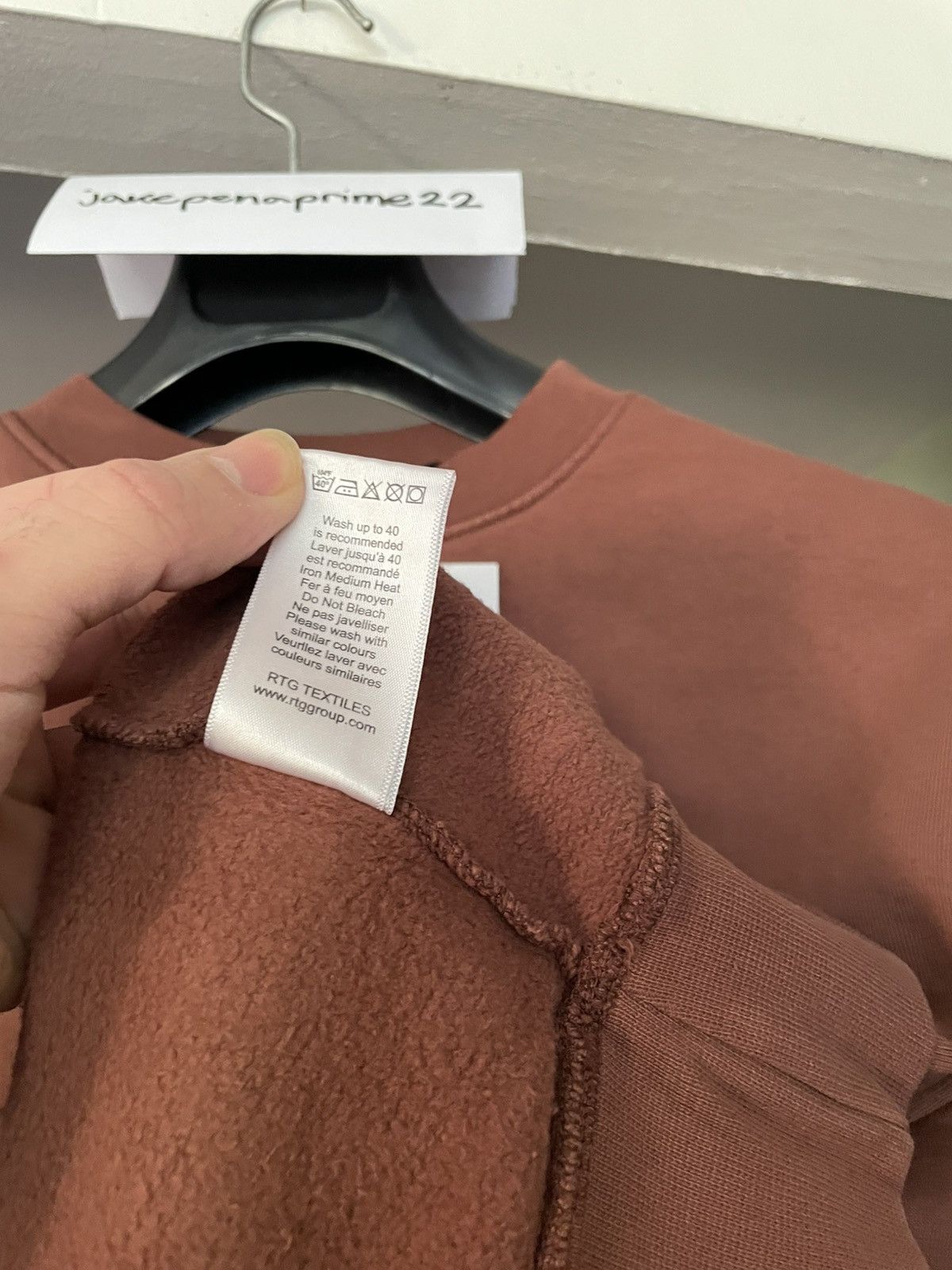Colorful Standard Colorful Standard Oversized Sweatshirt Cinnamon Size US XS / EU 42 / 0 - 8 Thumbnail