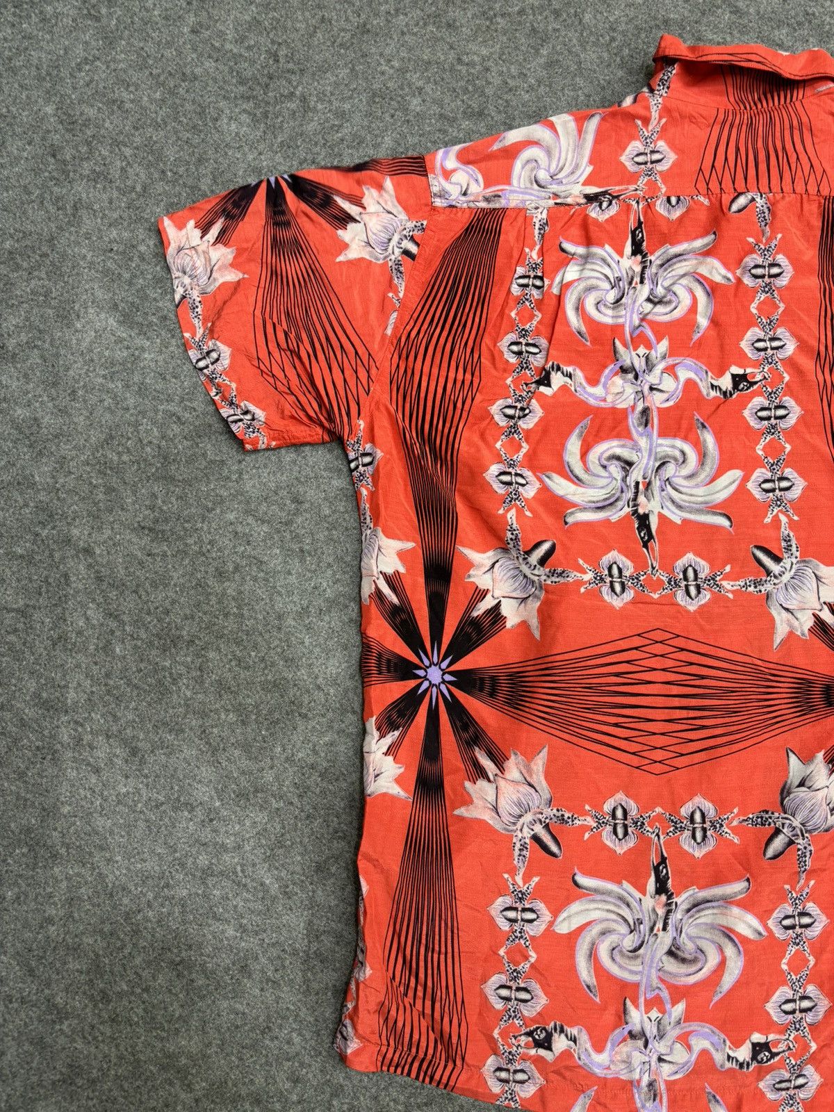 Designer 💥Designer Rayon💥Kohshin Satoh Volaju Rayon Shirt F508 Size US M / EU 48-50 / 2 - 3 Thumbnail