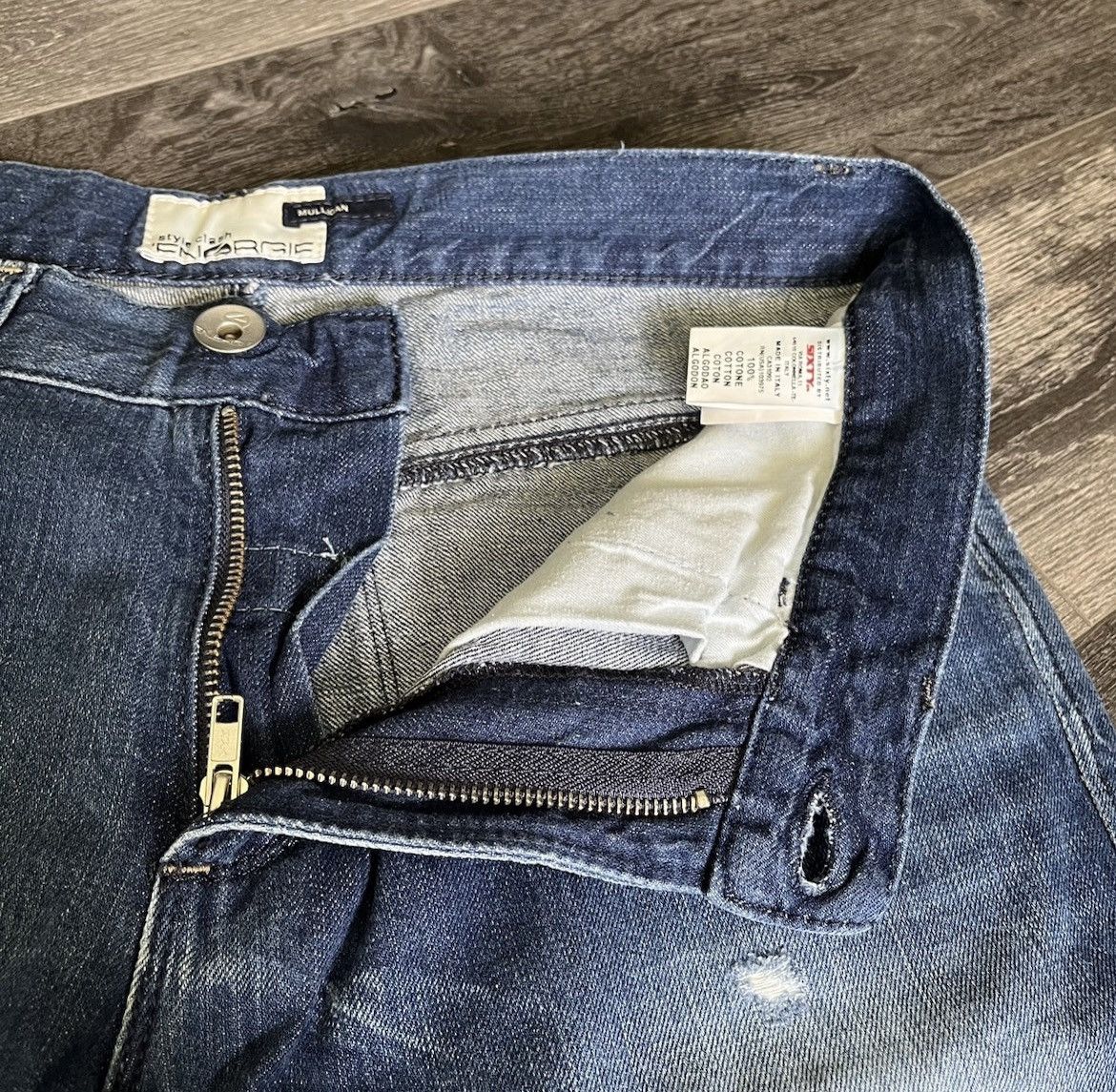 Energie Vintage Energie Sixty Mulligan Distressed Denim Jeans 33x32 Size US 33 - 6 Thumbnail