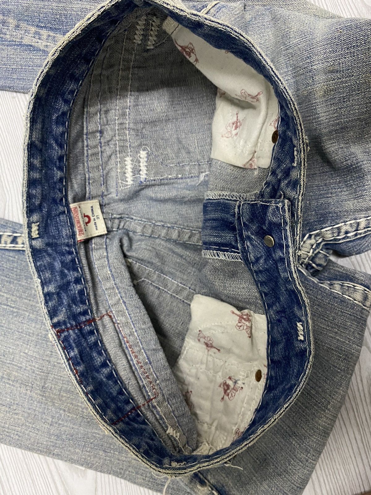 Hysteric Glamour × If Six Was Nine × Japanese Brand Flare True Religion Jean Fashion for the Sense Low Rise Size US 31 - 11 Thumbnail