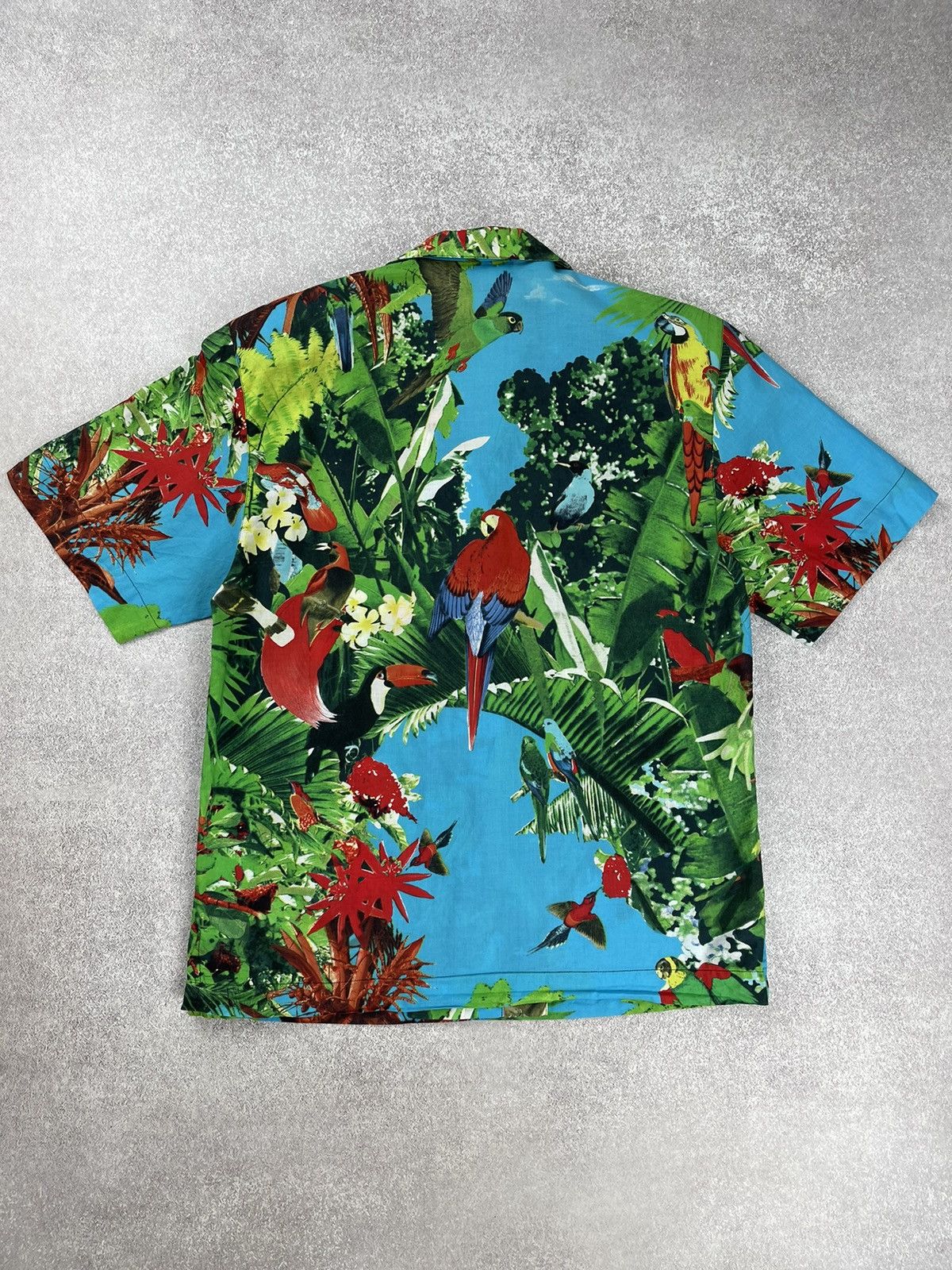 Louis Feraud × Vintage Louis Feraud Suit Blazer Trousers Tropical Bird Print Size M / US 6-8 / IT 42-44 - 8 Thumbnail