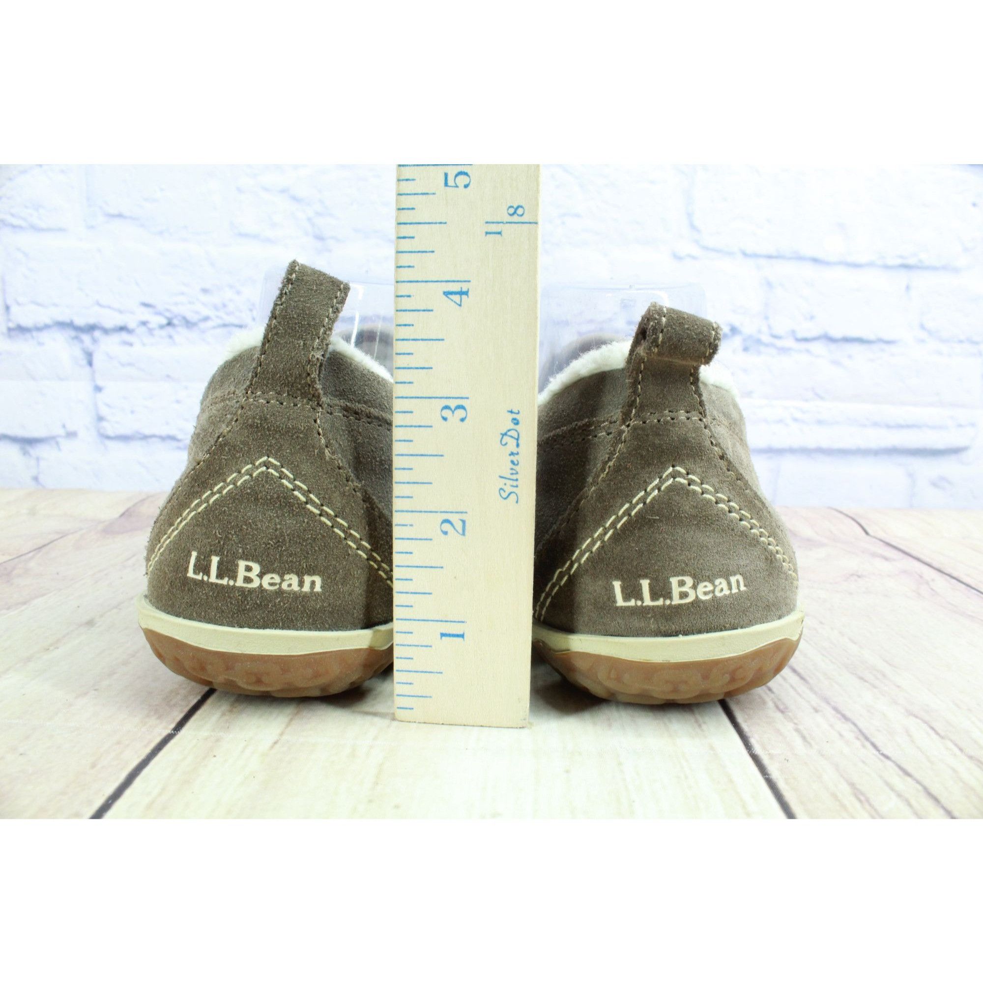 L.L. Bean LL Bean Women's Mountain Slippers Moccasin Suede Size US 9 / IT 39 - 6 Thumbnail