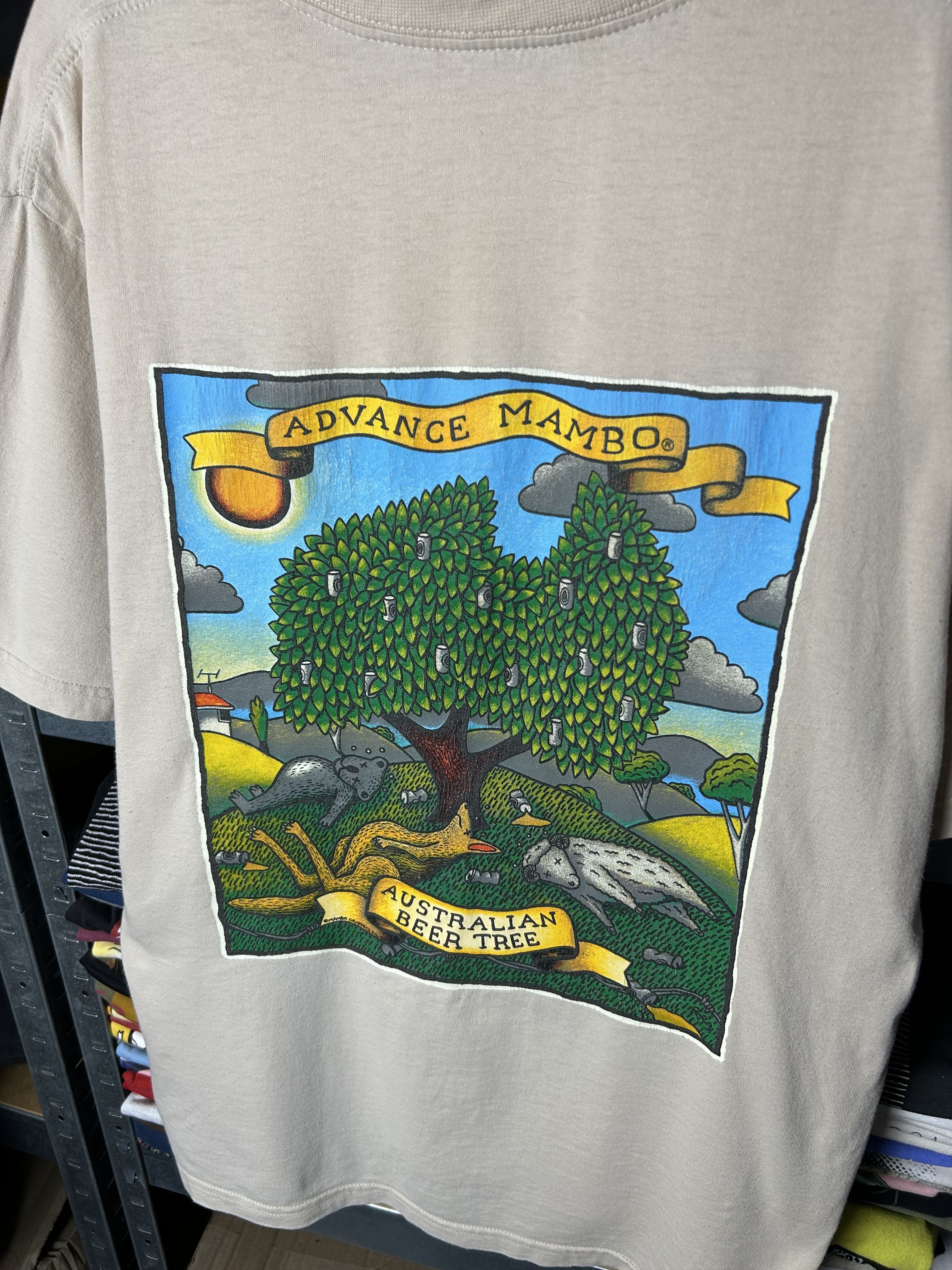 Mambo Vintage 2000 Mambo Reg Mombasa Australian Beer Tree T-shirt Size US XL / EU 56 / 4 - 9 Thumbnail